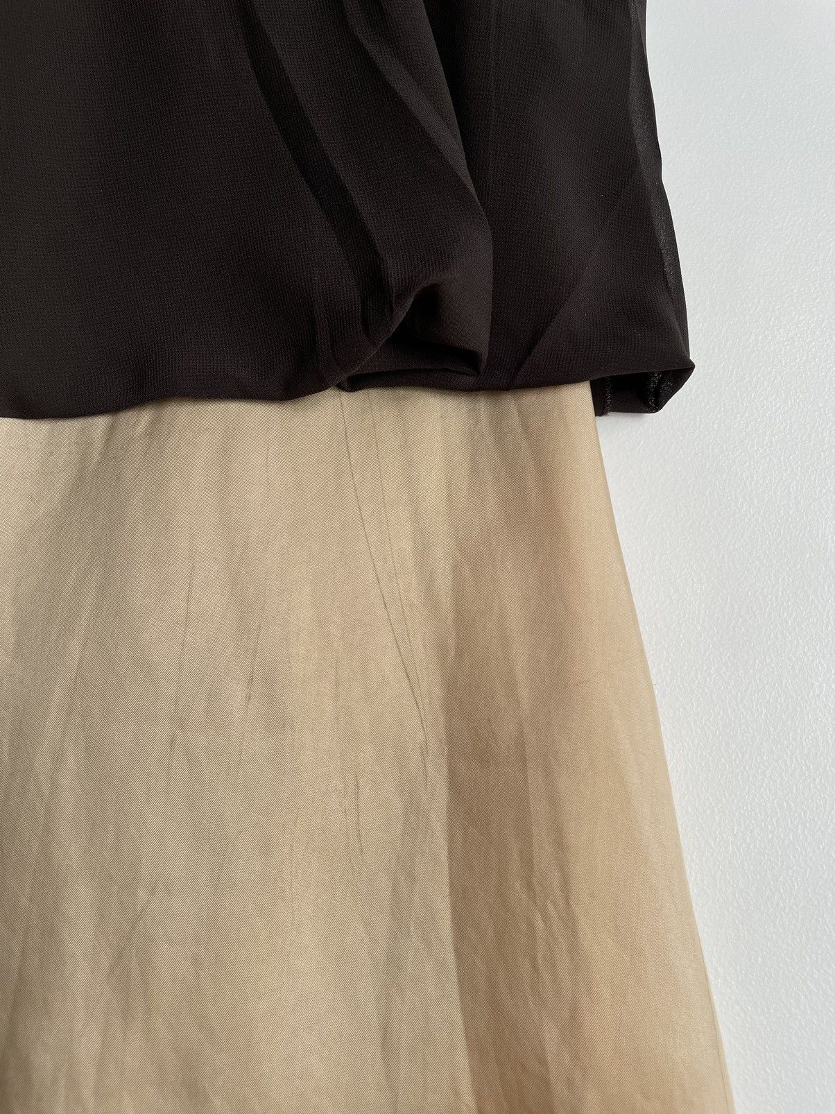Maison Margiela S/S 03 Raw Edge Lifted Up Skirt Dress Size M / US 6-8 / IT 42-44 - 16 Thumbnail