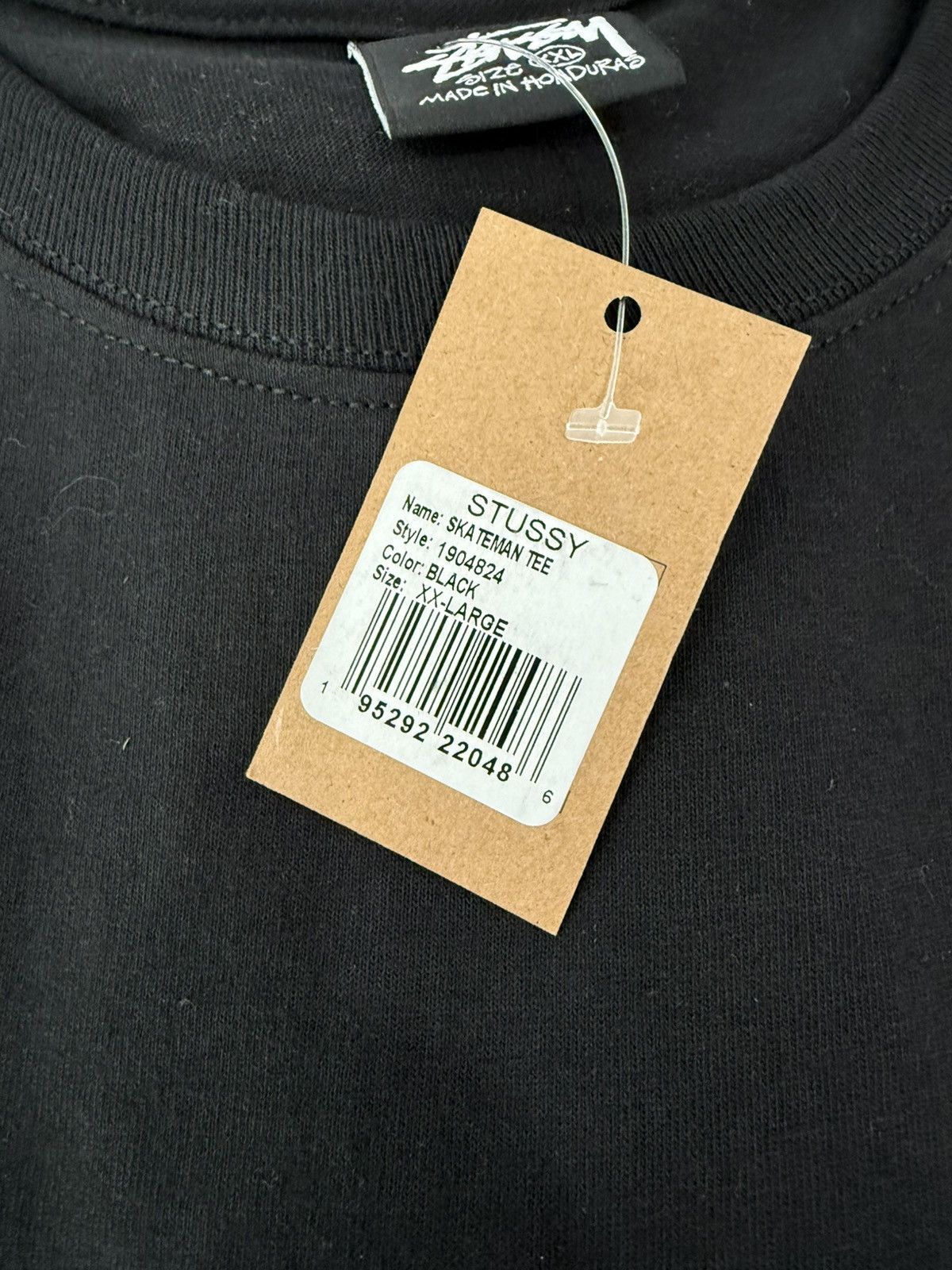 Stussy 🎱 Stussy Skateman NEW! Tee Shirt RARE! 2XL Black XXL 🎱 Size US XXL / EU 58 / 5 - 6 Thumbnail