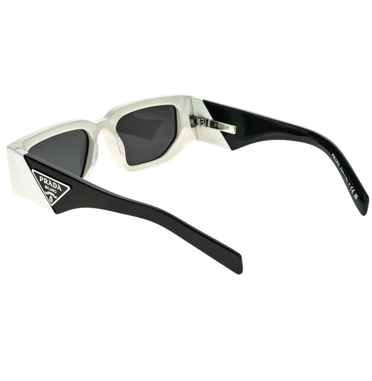 Prada PRADA PR09ZS SYMBOLE Black 09Z Fashion Statement Sunglasses Size ONE SIZE - 6 Thumbnail