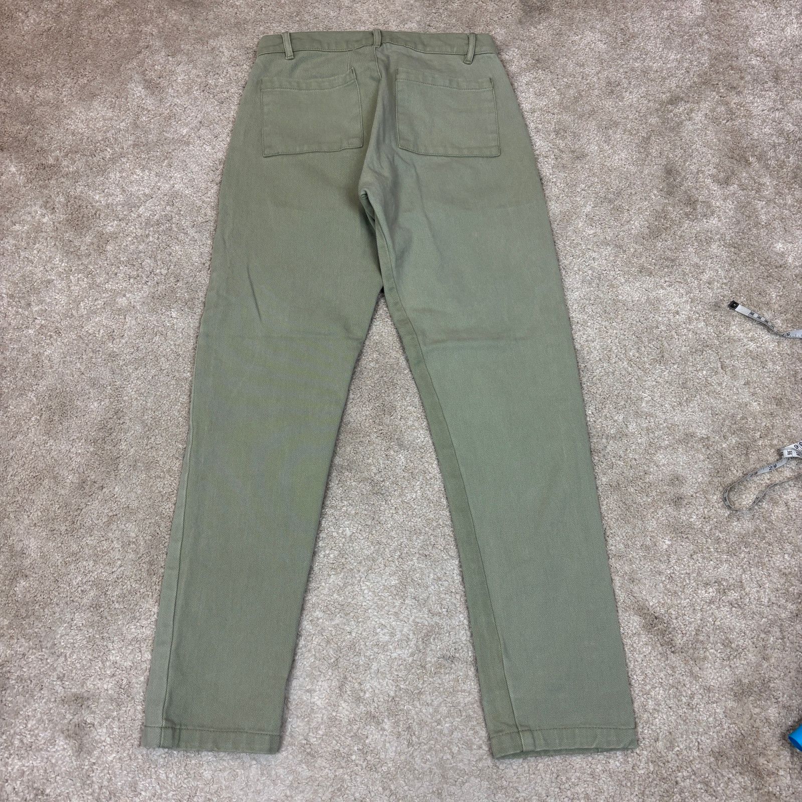 Alex Crane Alex Crane Canvas Cham Green Chino Pants Men's 28x29 Size US 28 / EU 44 - 3 Thumbnail