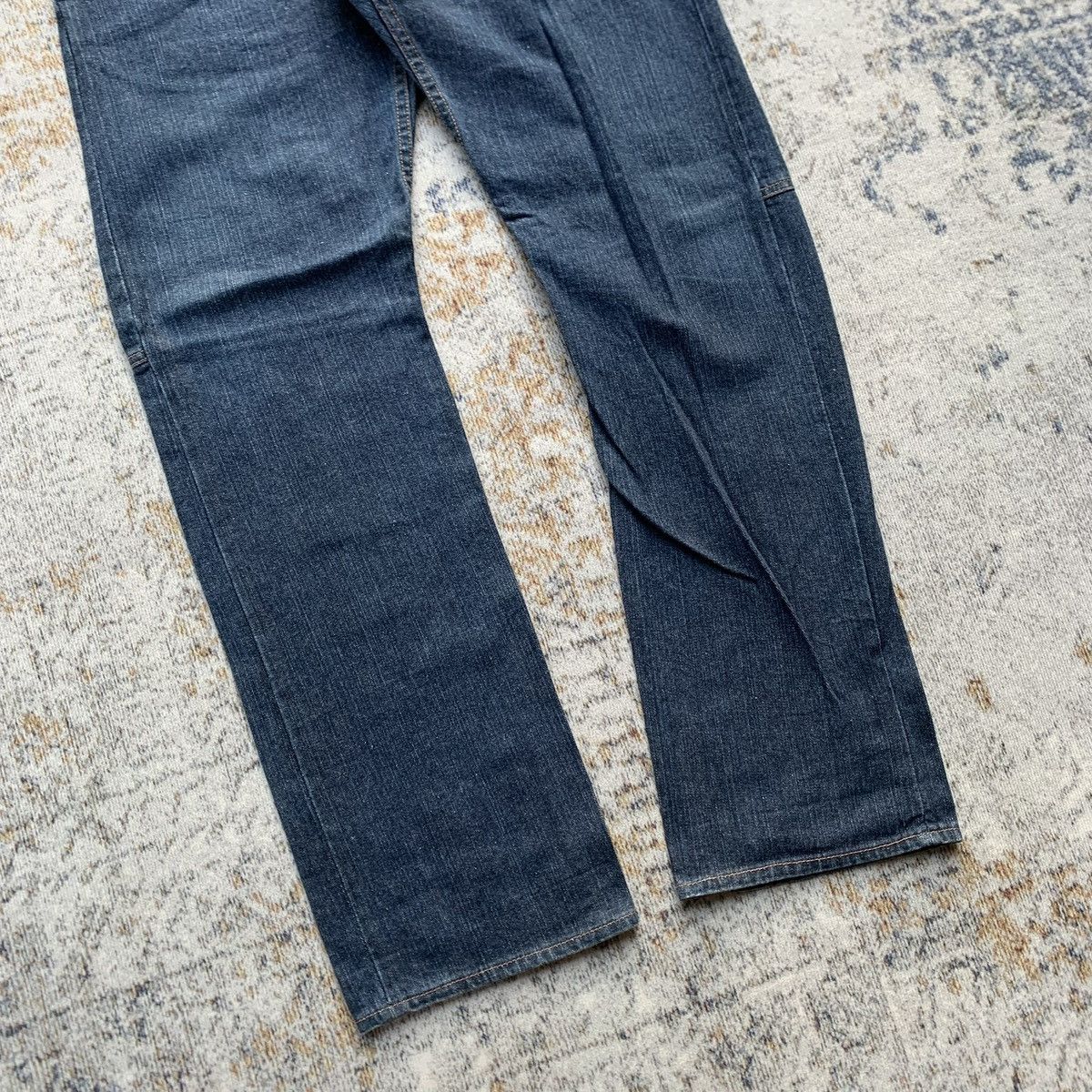 Japanese Brand Rare Vintage Double Waist Rimaster Printed Artisan Jeans Size US 34 / EU 50 - 3 Thumbnail