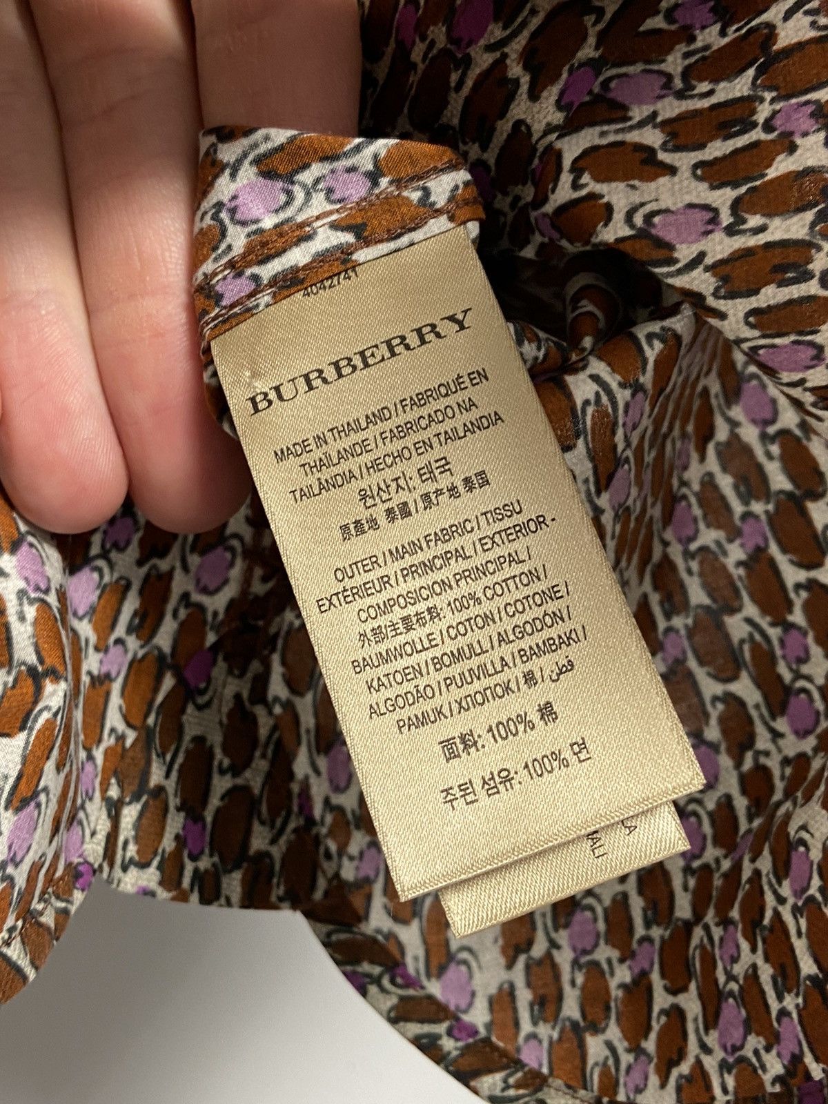Burberry Burberry London England Button Up Shirt Size US S / EU 44-46 / 1 - 12 Thumbnail