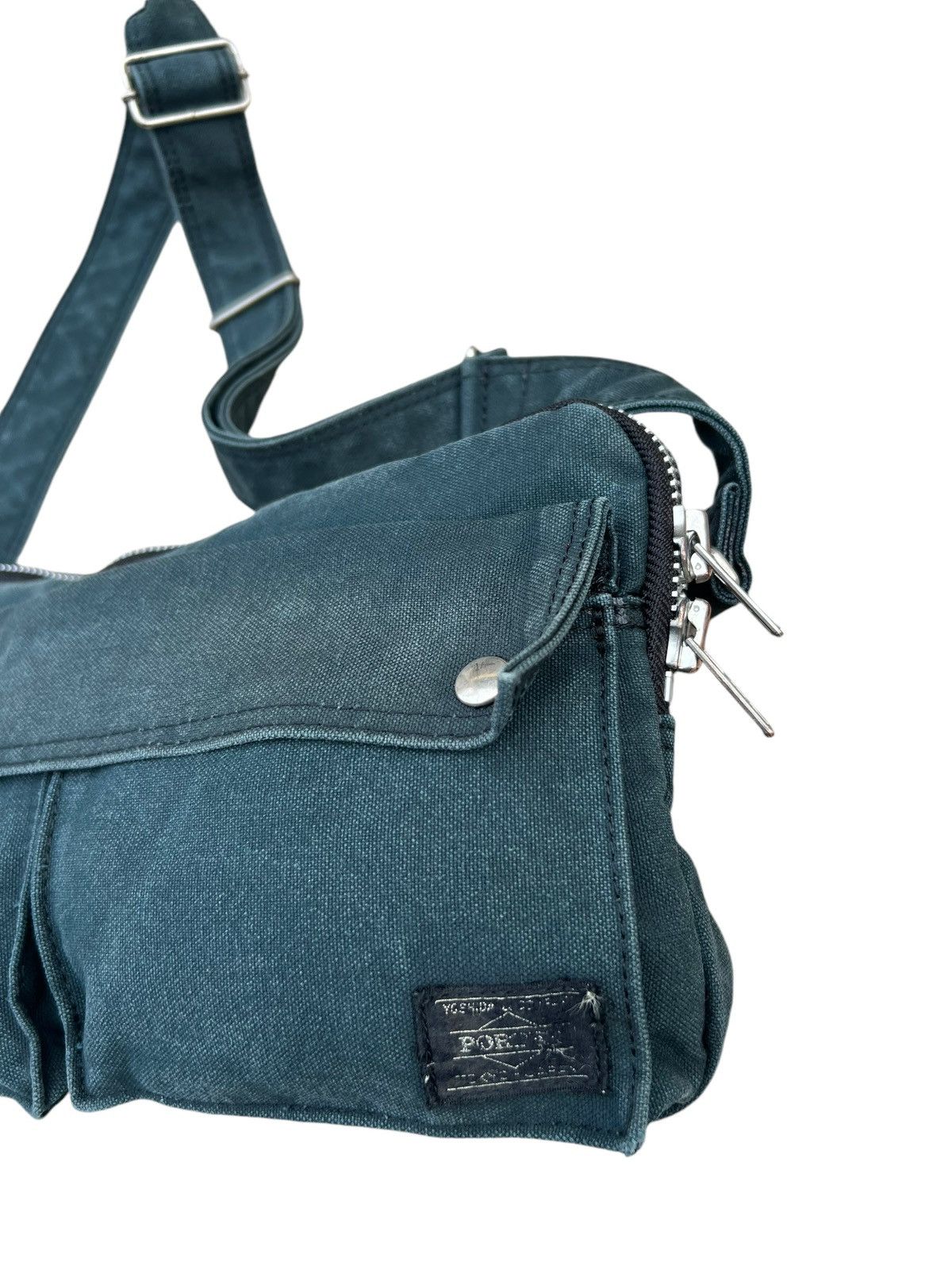 Porter Vintage Porter by Yoshida Peel Off Coated PU Sun Faded Bag Size ONE SIZE - 7 Thumbnail
