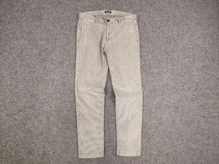 Boggi Boggi Milano Design Classic Corduroy Ankle Trouser Pants Size US 36 / EU 52 - 5 Thumbnail