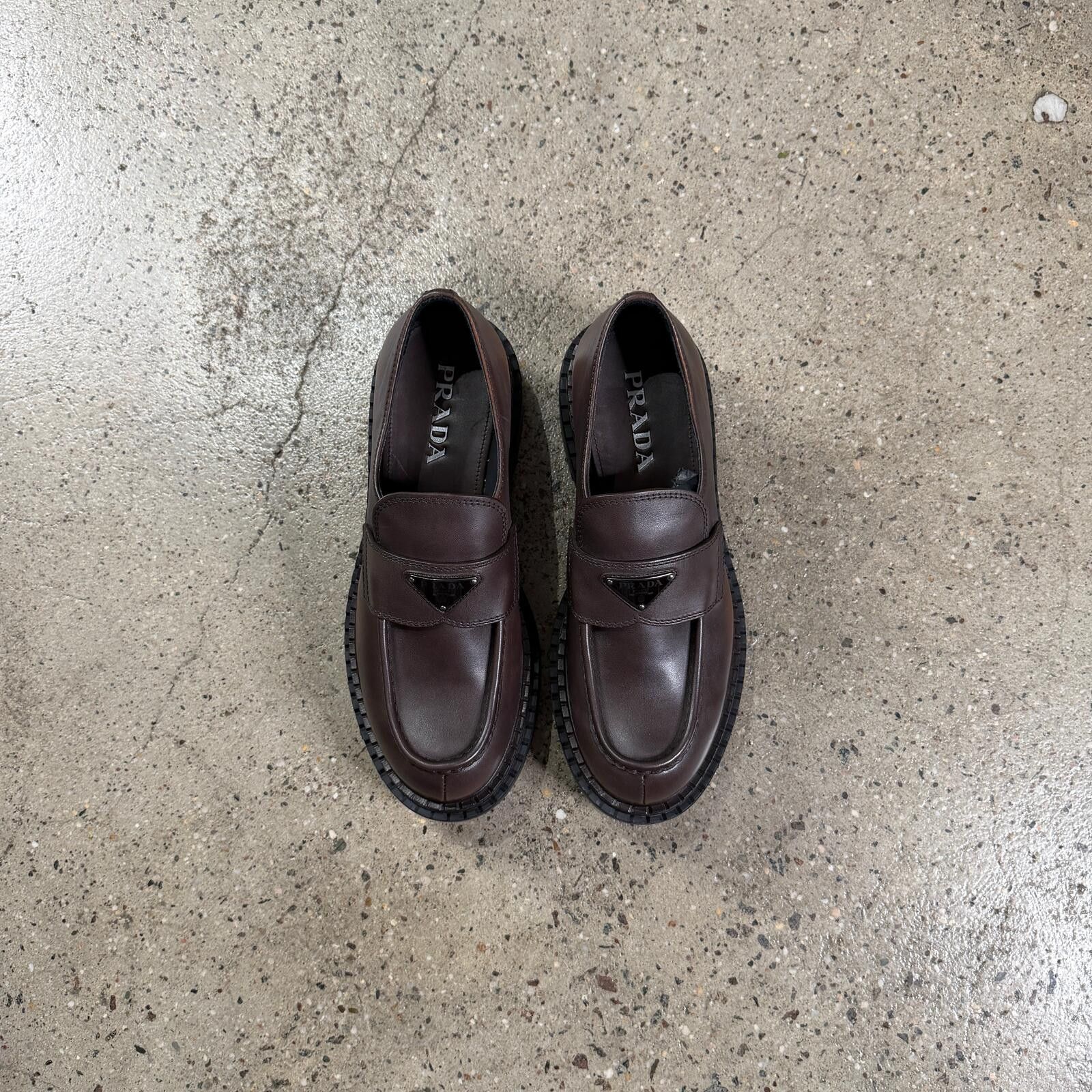 Prada Prada Leather Loafers Size US 9 / EU 42 - 3 Thumbnail