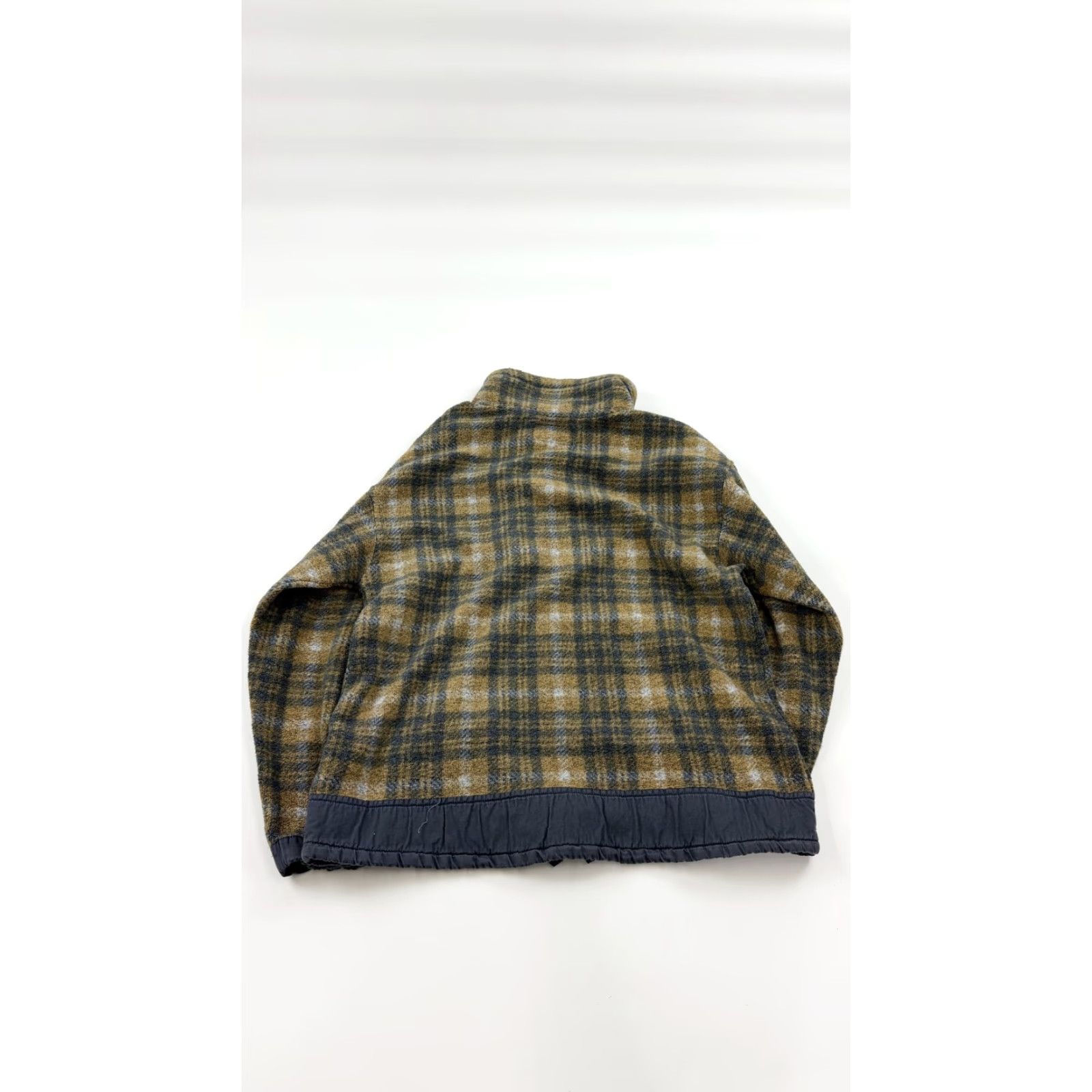 Vintage REI Cooperative Pullover Jacket Mens Medium Brown Plaid Sherpa Fleece Outdoors Hiking Travel Workwear Casual Size US M / EU 48-50 / 2 - 5 Thumbnail