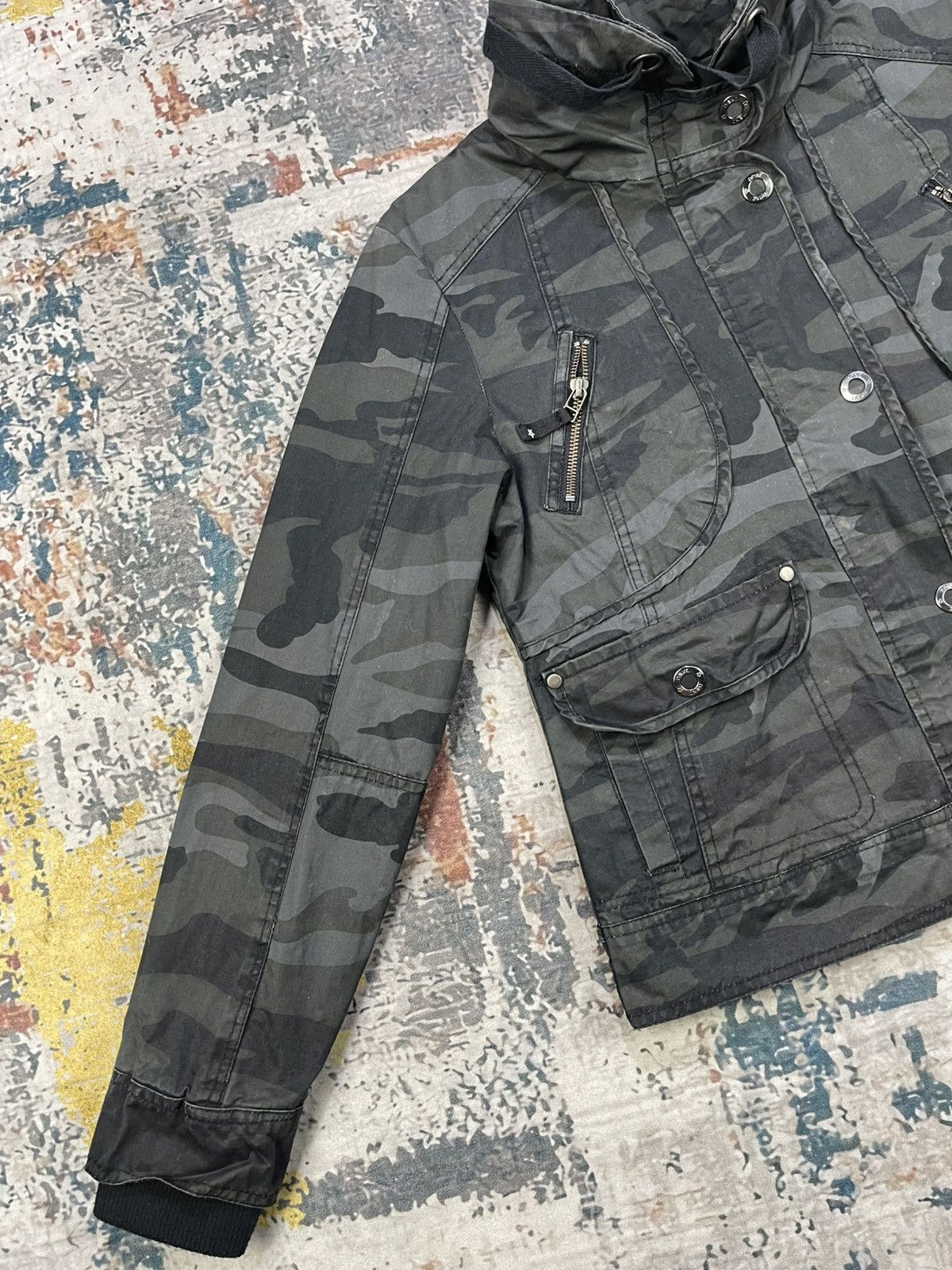 NEXT Archive🔥Next Apocalypse Camouflage Bono Short Jacket Size XL / US 12-14 / IT 48-50 - 2 Thumbnail