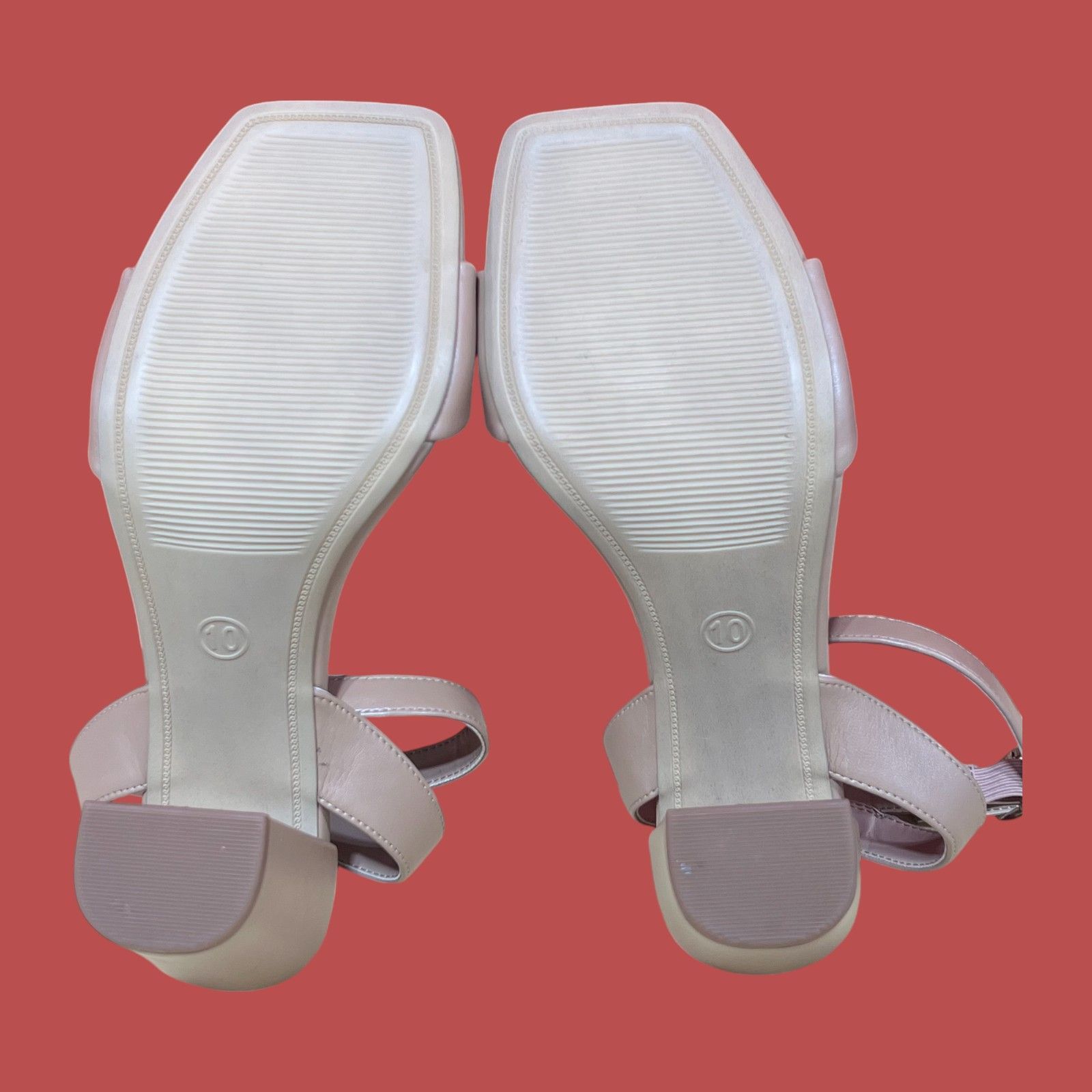 Other A New Day - Women's Heels Sandals - Beige - 10 Size US 10 / IT 40 - 10 Thumbnail