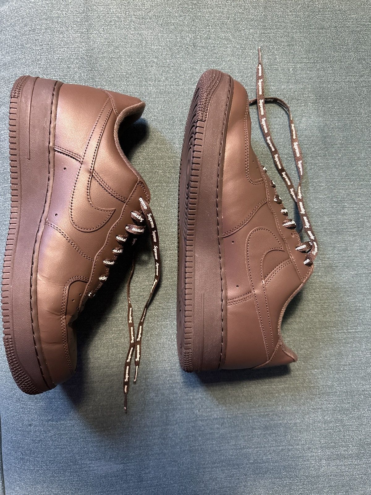 Nike × Supreme Supreme Air Force One Size 12 NEVER WORN, no box Size US 12 / EU 45 - 2 Thumbnail