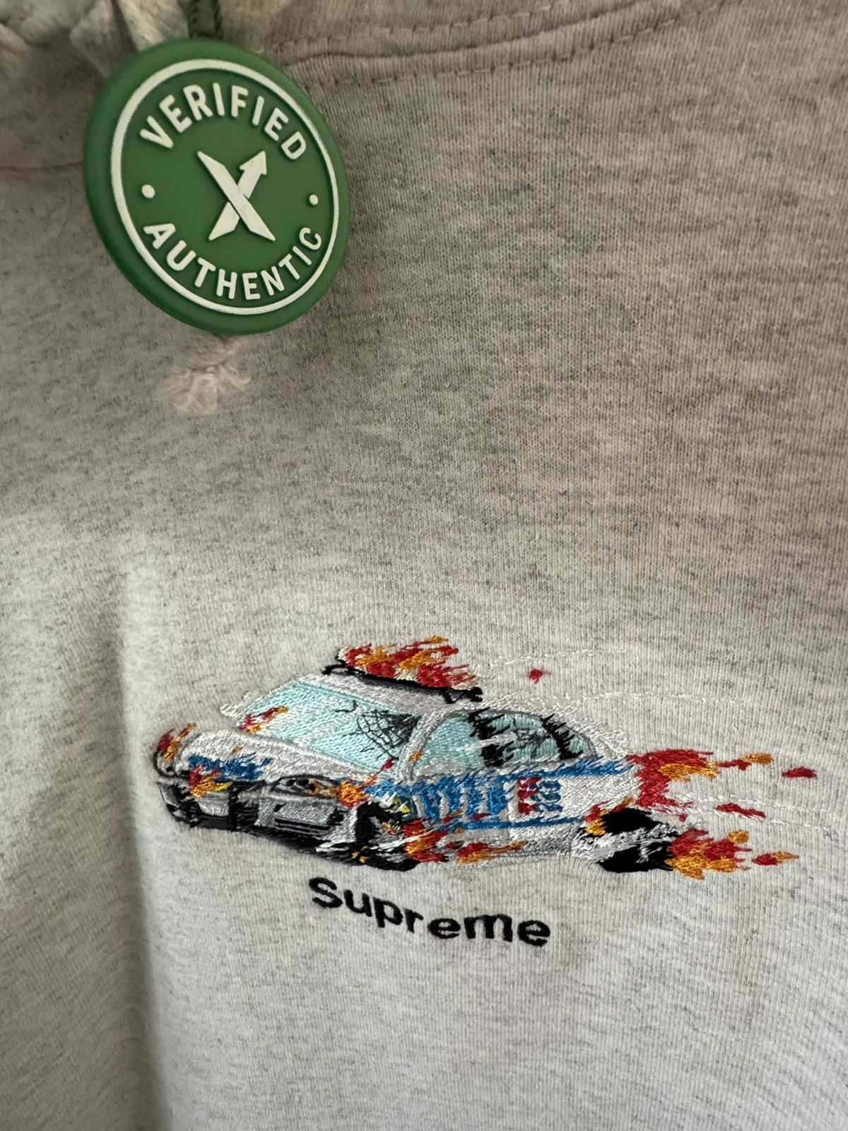 Supreme Supreme Burning Cop Car Hoodie Size US L / EU 52-54 / 3 - 4 Thumbnail