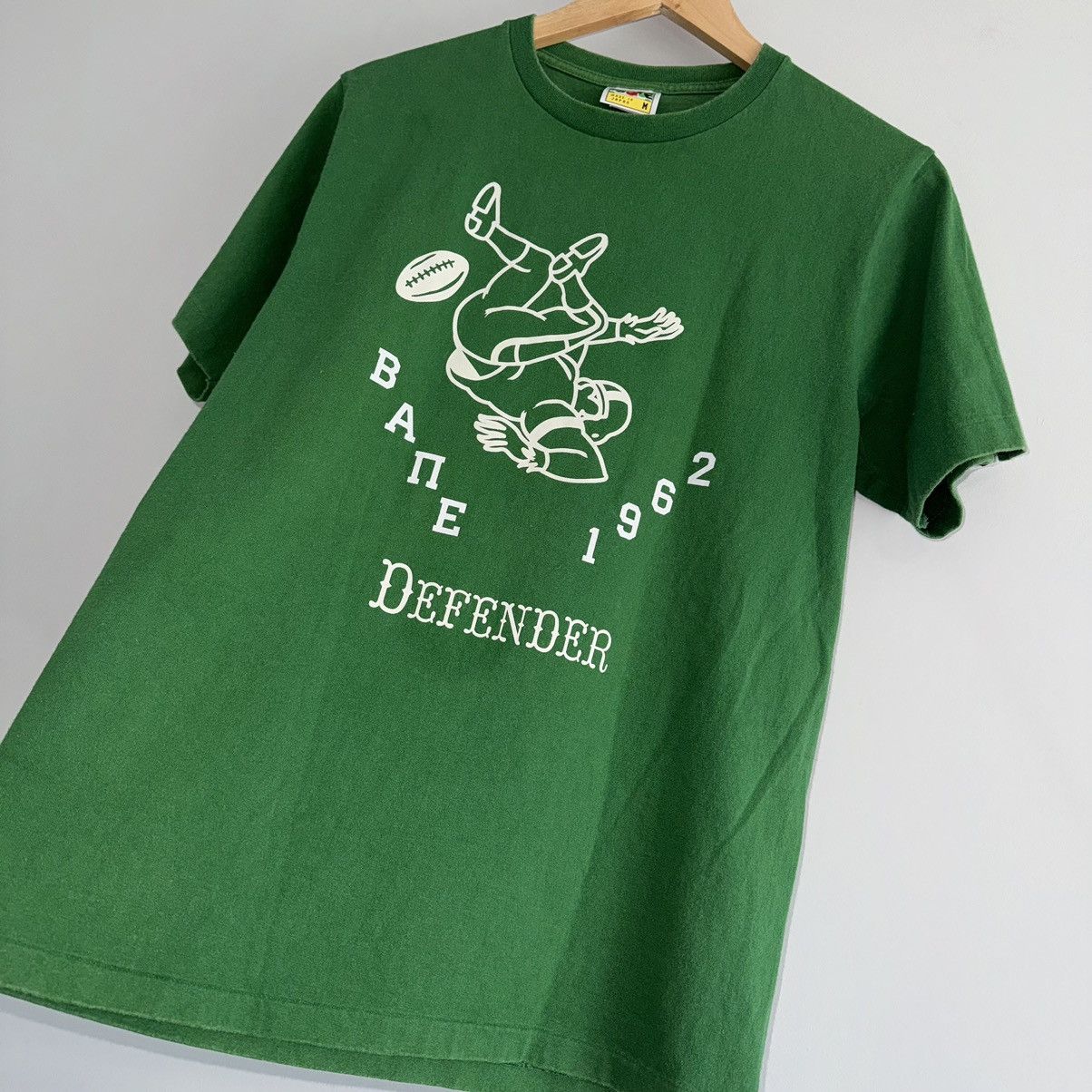 Bape OG Bape College Football Defender Tee Shirt Size US M / EU 48-50 / 2 - 4 Thumbnail