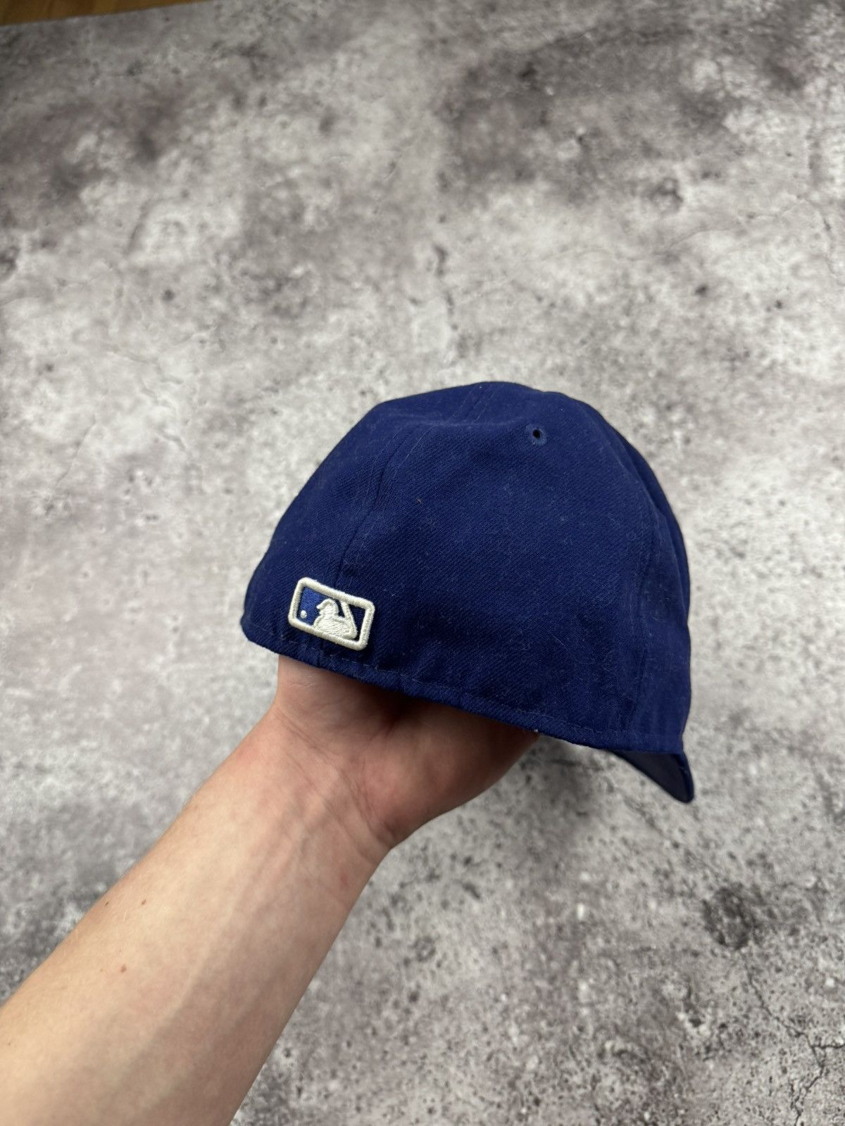 New York Yankees Vintage 90s New York Yankees Y2K Cap OS Navy Blue Size ONE SIZE - 4 Thumbnail