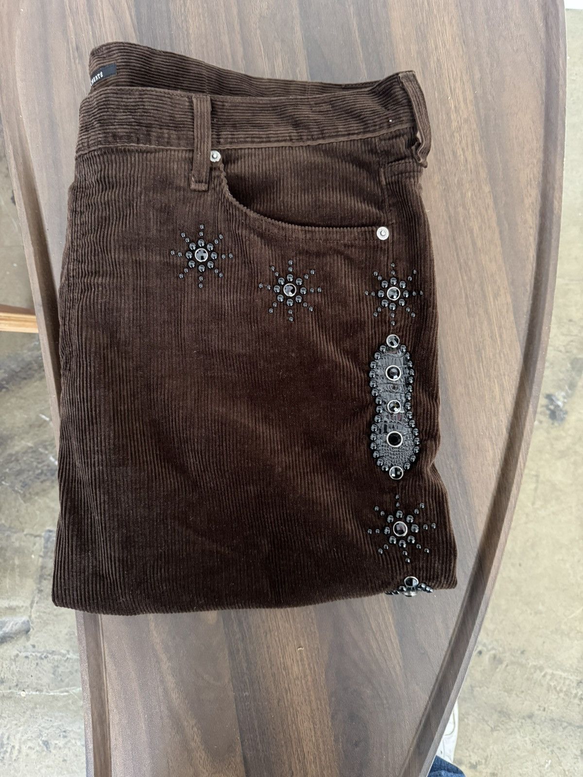 Cout de la Liberte Cout De La Liberte CORDUROY JIMMY STUD Pants Size US 38 / EU 54 - 2 Thumbnail