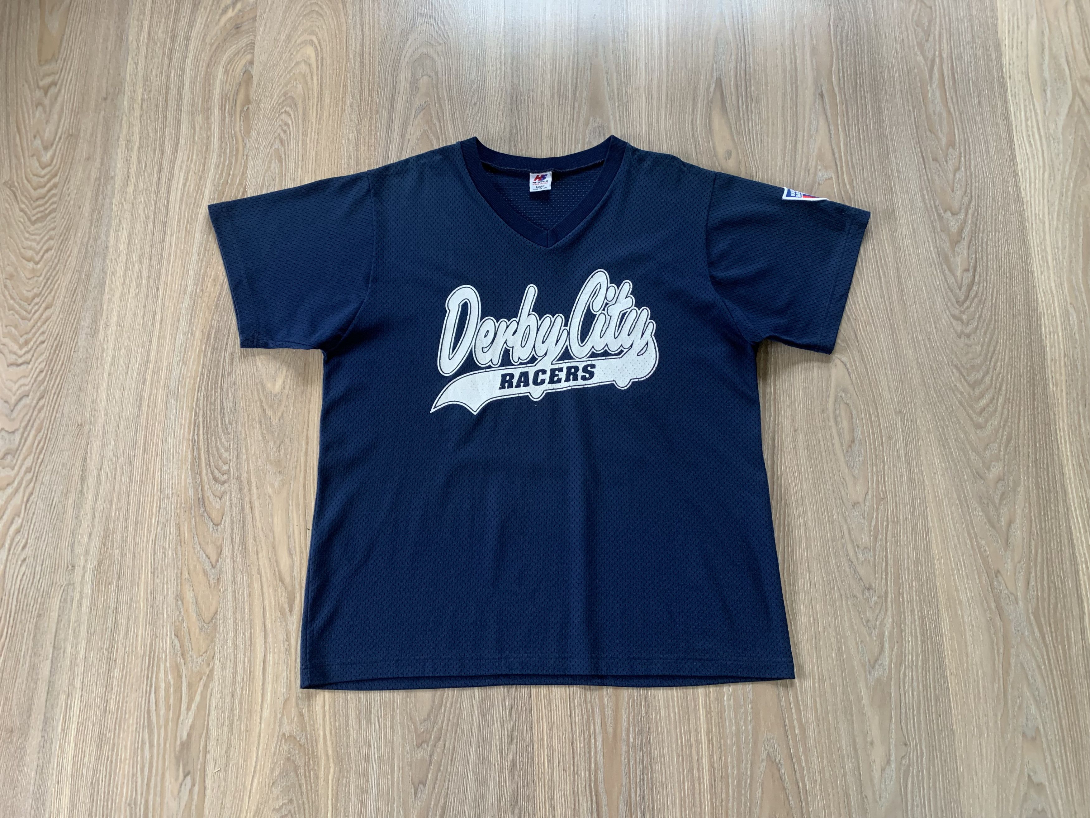 MLB × Vintage Vintage Hi-Style Derby City Racers Jersey Size US XL / EU 56 / 4 - 1 Thumbnail