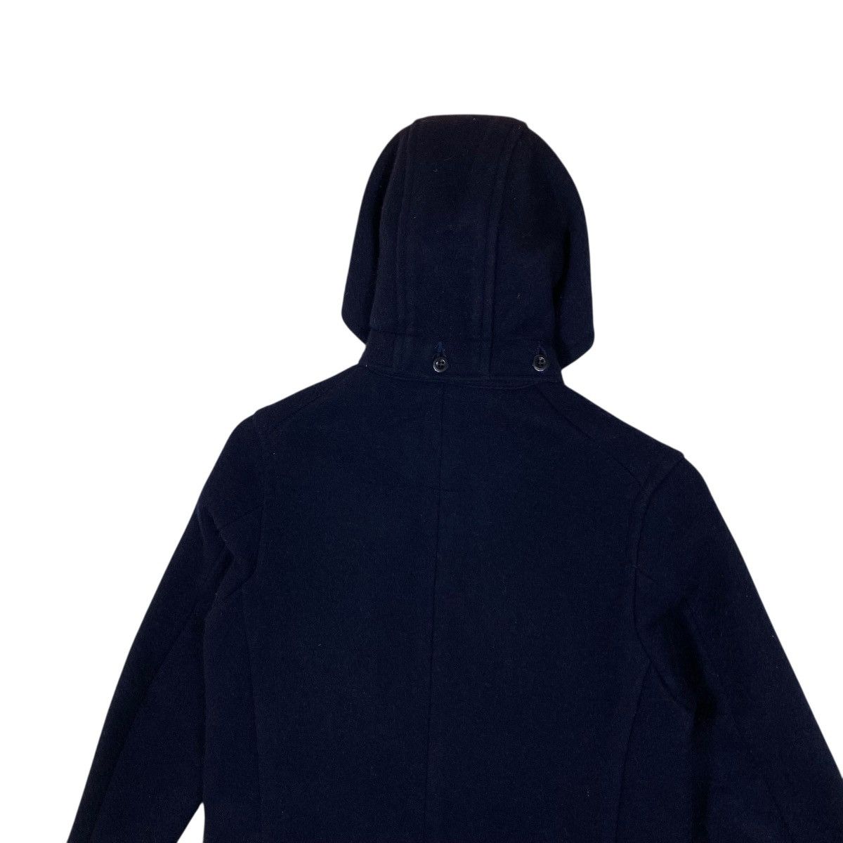 Danton Vintage Danton Vetements Travail Hoodie Wool Button Jacket Size US S / EU 44-46 / 1 - 12 Thumbnail