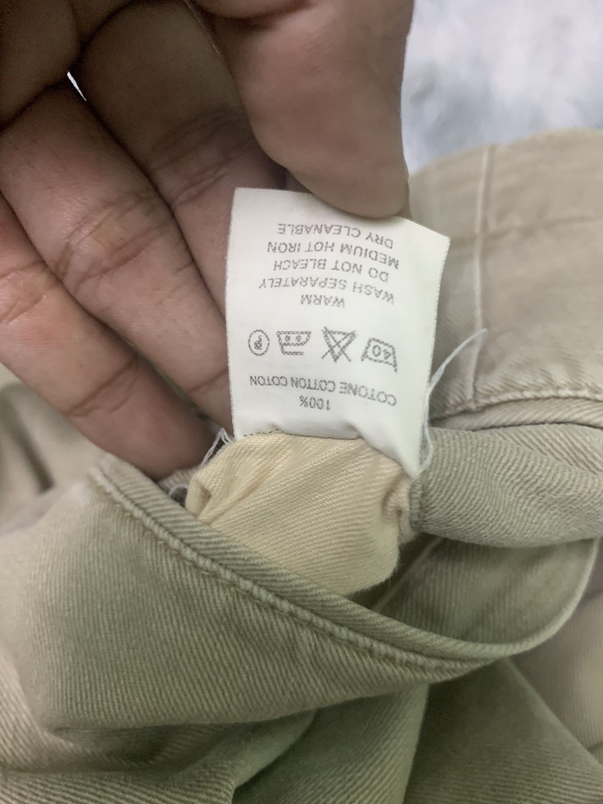 Kapital 90s KAPITAL BUCKLE BACK CHINO PANT RARE DESIGN Size US 30 / EU 46 - 11 Thumbnail