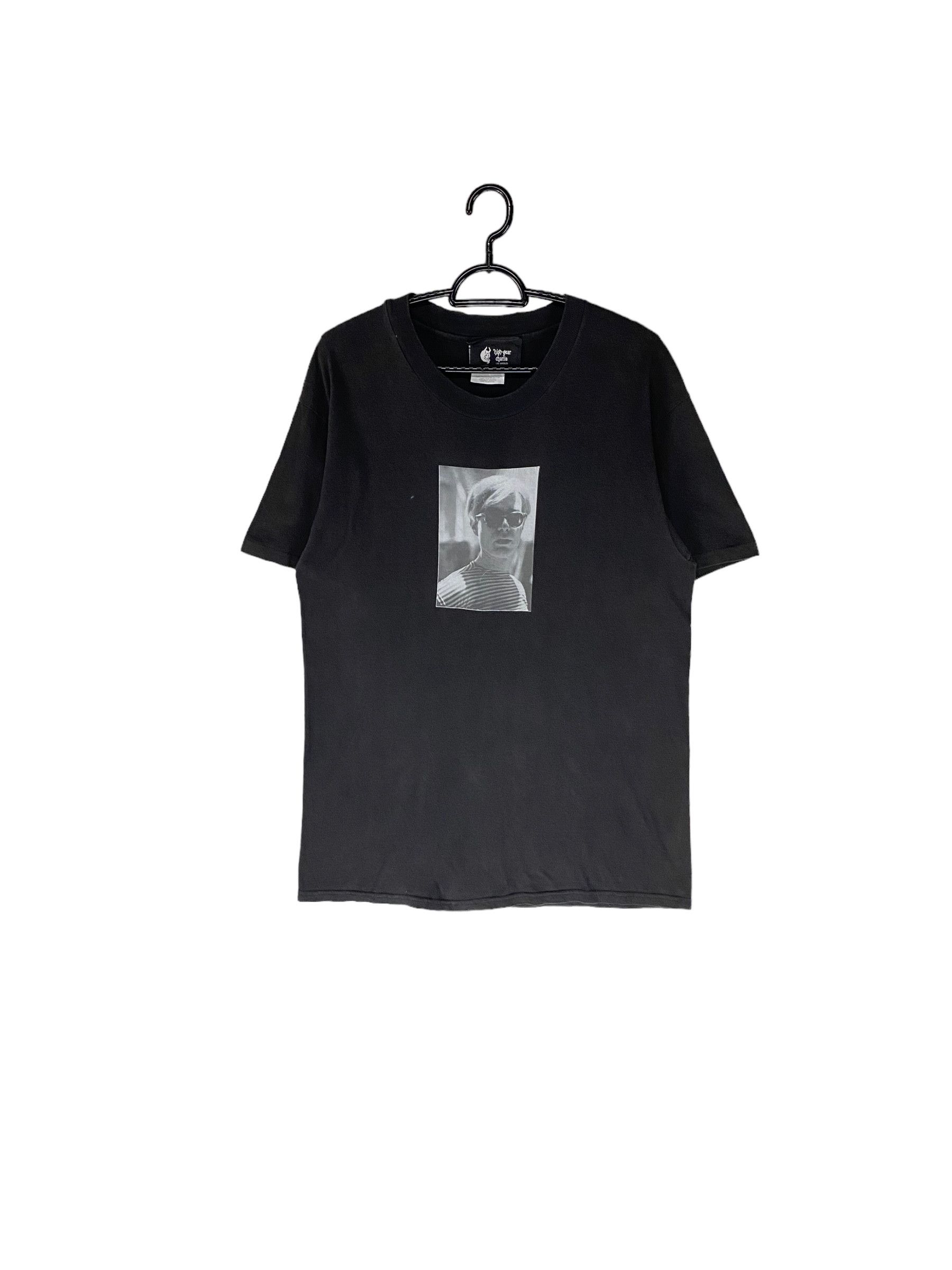 90s Andy warhol at the factory fotofolio tshirt