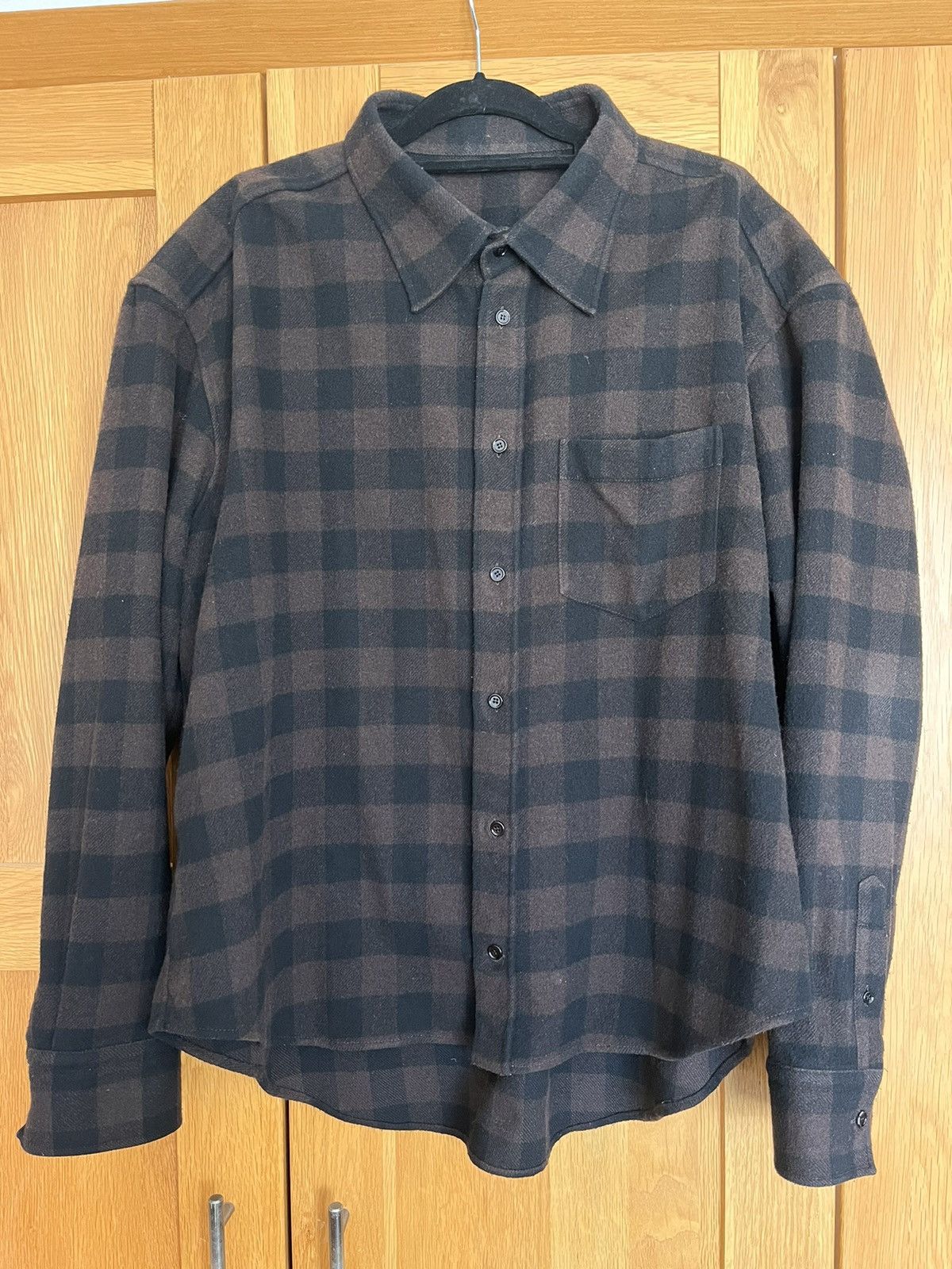 Balenciaga Balenciaga SS17 Wool Blend Brushed Flannel Size US L / EU 52-54 / 3 - 1 Thumbnail
