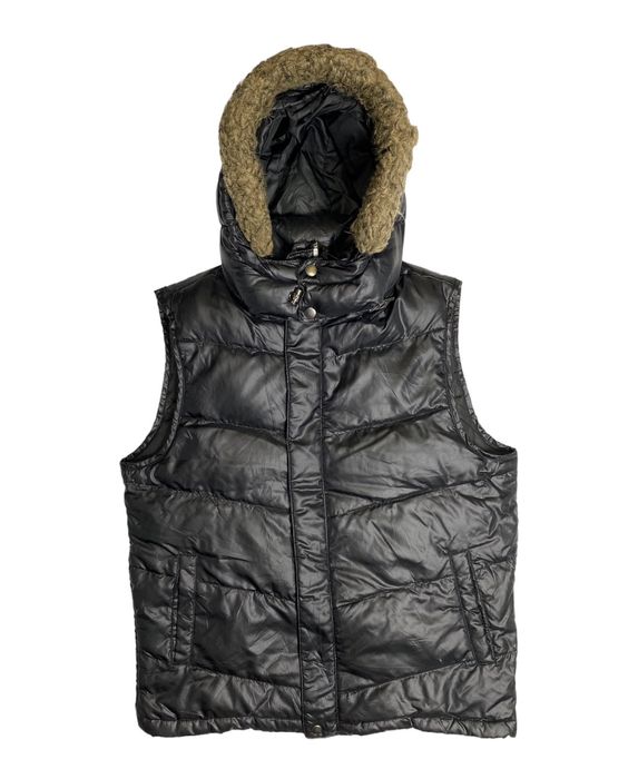 If Six Was Nine Fur puffer down vest ifsx style lgb japanese | Grailed