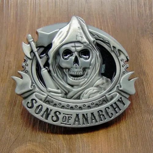 Other Skull "SONS OF ANARCHY" Belt Buckle Size ONE SIZE - 2 Thumbnail