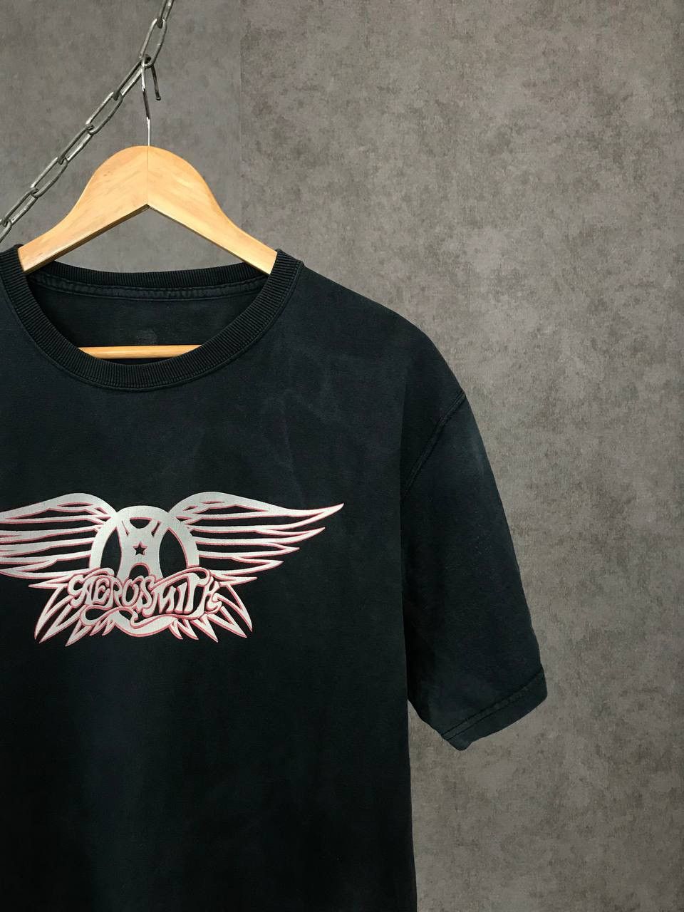 Band Tees Aerosmith 2007 rock band tour tee Size US L / EU 52-54 / 3 - 4 Thumbnail