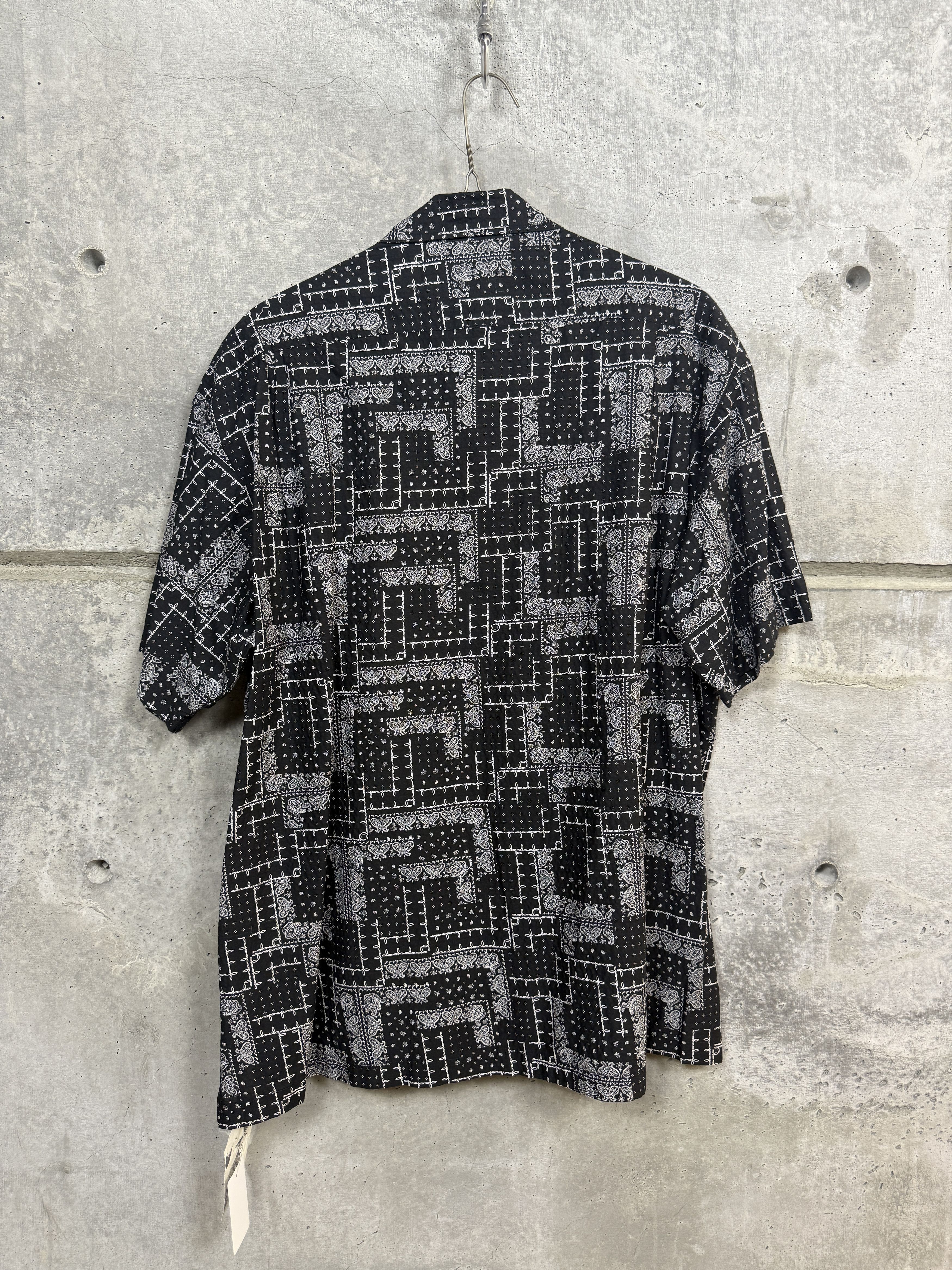 Greg Lauren $750 Greg Lauren Short Sleeve Bandana Shirt Size US XL / EU 56 / 4 - 5 Thumbnail