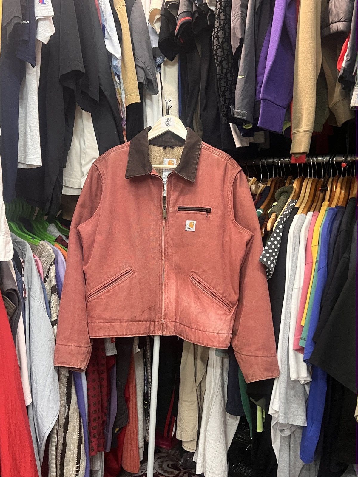 Carhartt Carhartt Sandstone Duck Women’s Detroit Jacket Size US S / EU 44-46 / 1 - 8 Thumbnail