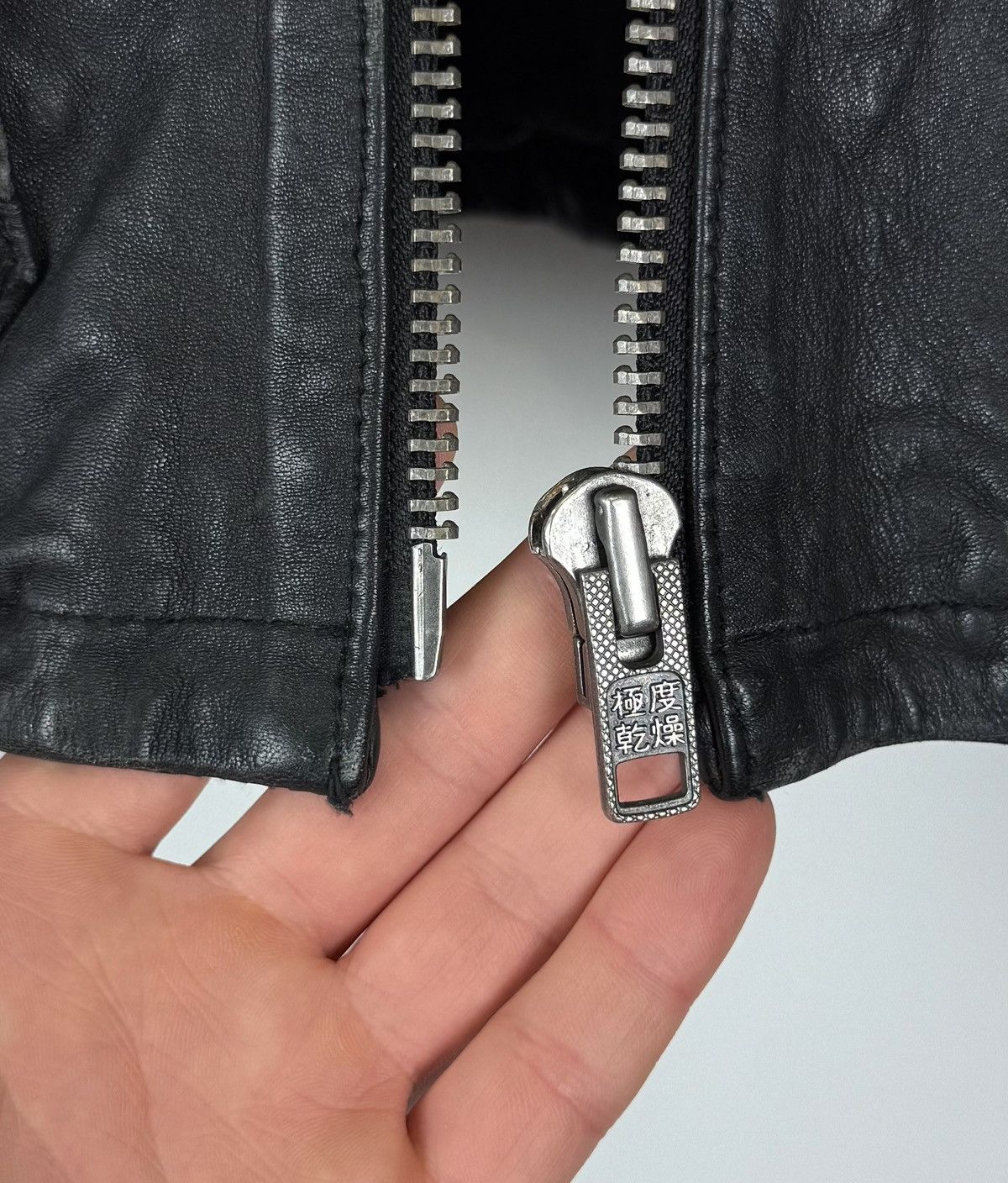 Superdry Superdry Biker Leather Jacket Full Zip Moto Japanese Style Size US M / EU 48-50 / 2 - 9 Thumbnail