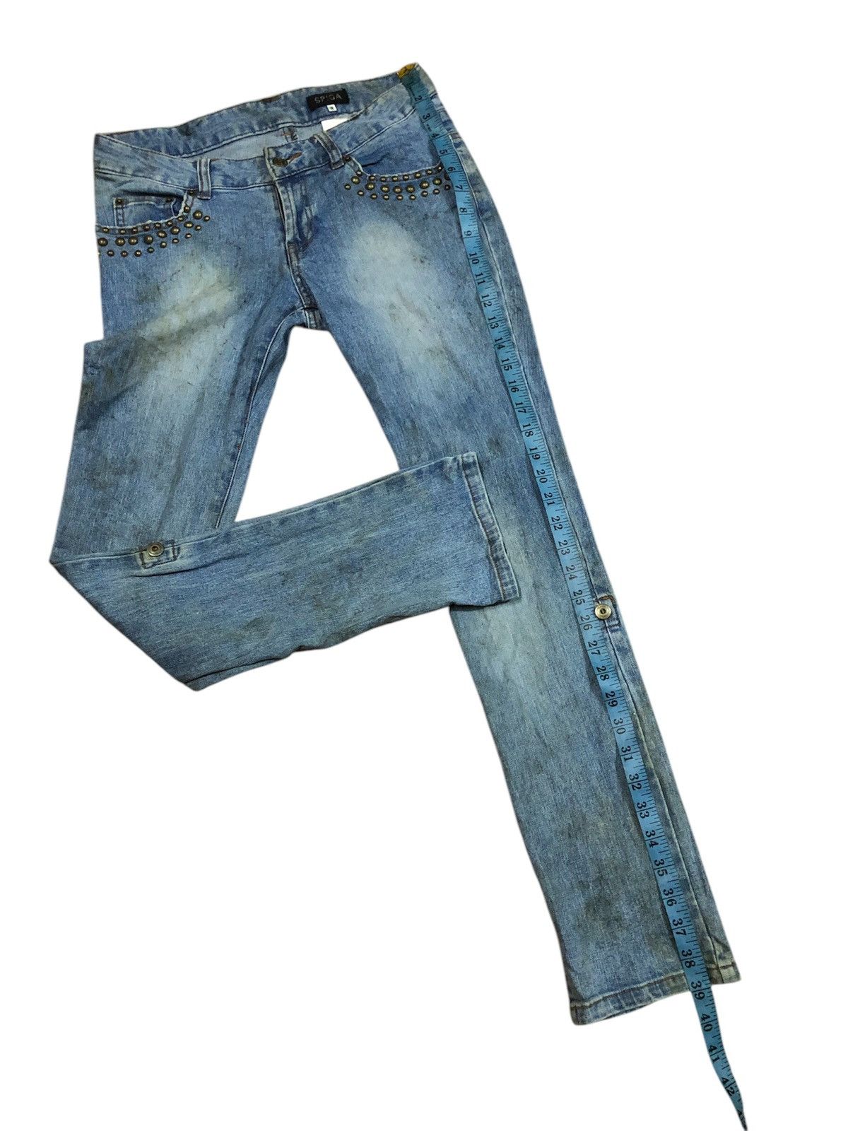 Designer × Japanese Brand SPIGA JEANS N-061402 Size 30" / US 8 / IT 44 - 19 Thumbnail