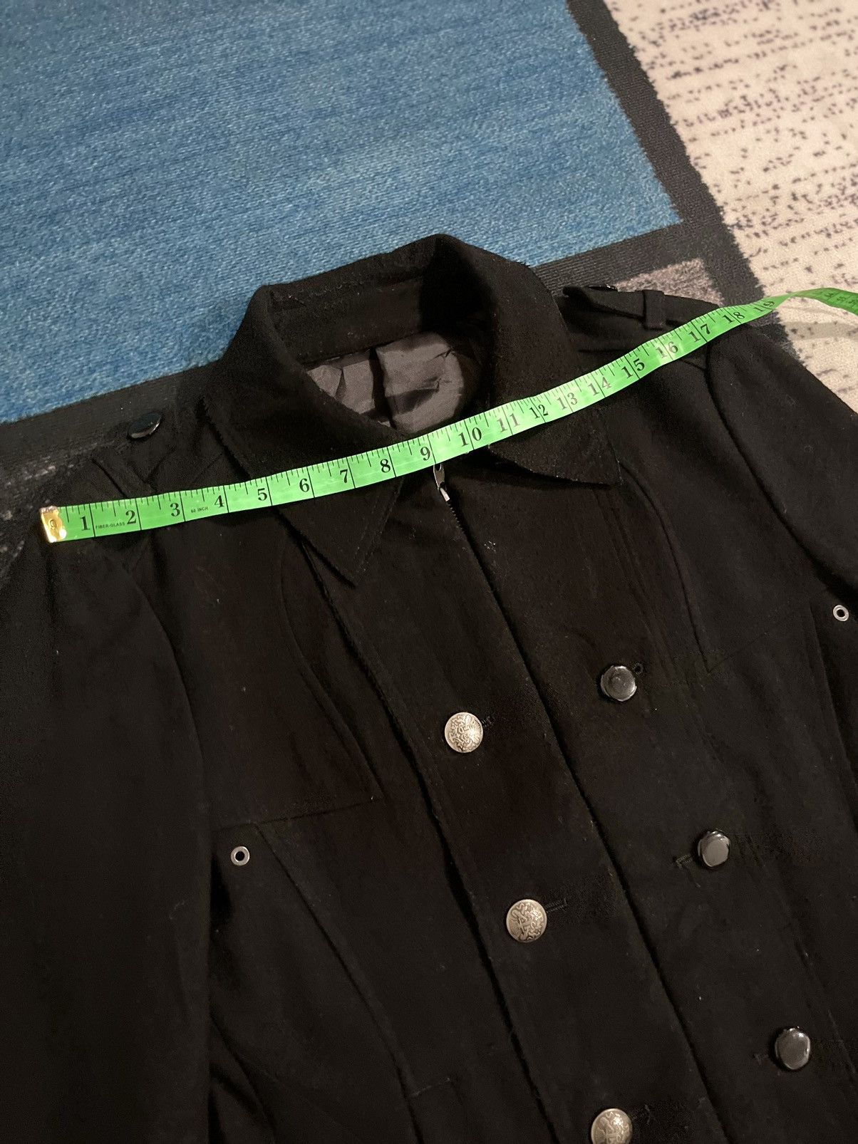 PPFM PPFM Double Breasted Zipper Wool Jacket Size US M / EU 48-50 / 2 - 20 Thumbnail