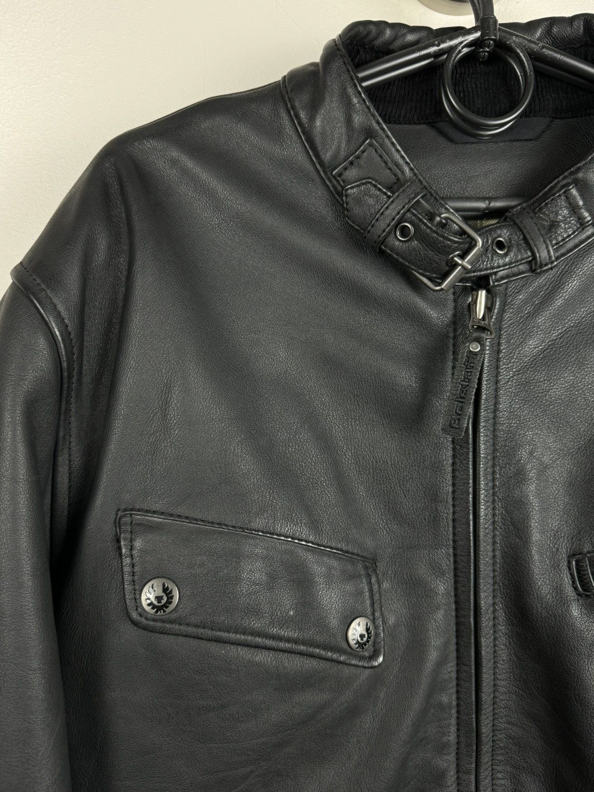 Belstaff Leather bomber jacket Belstaff original casual biker item Size US XL / EU 56 / 4 - 8 Thumbnail