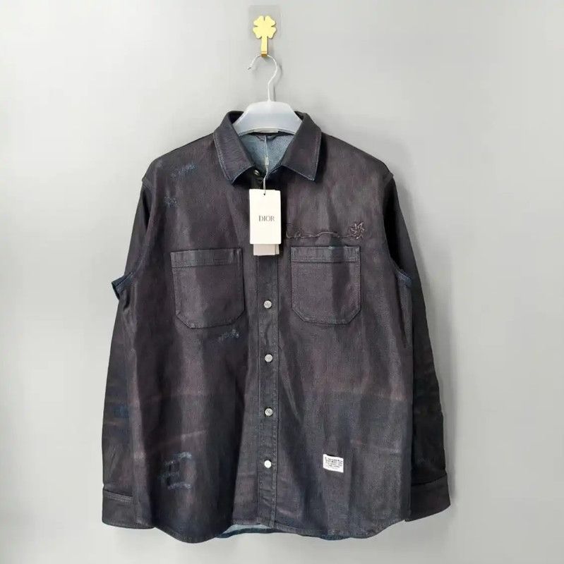 Dior Dior Black Denim Jacket for Men 0089 Size US S / EU 44-46 / 1 - 1 Thumbnail
