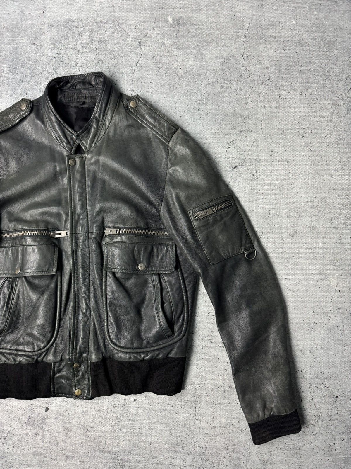 Allsaints Vintage Allsaints Genuine Leather Biker Y2K Jacket M Size US M / EU 48-50 / 2 - 3 Thumbnail