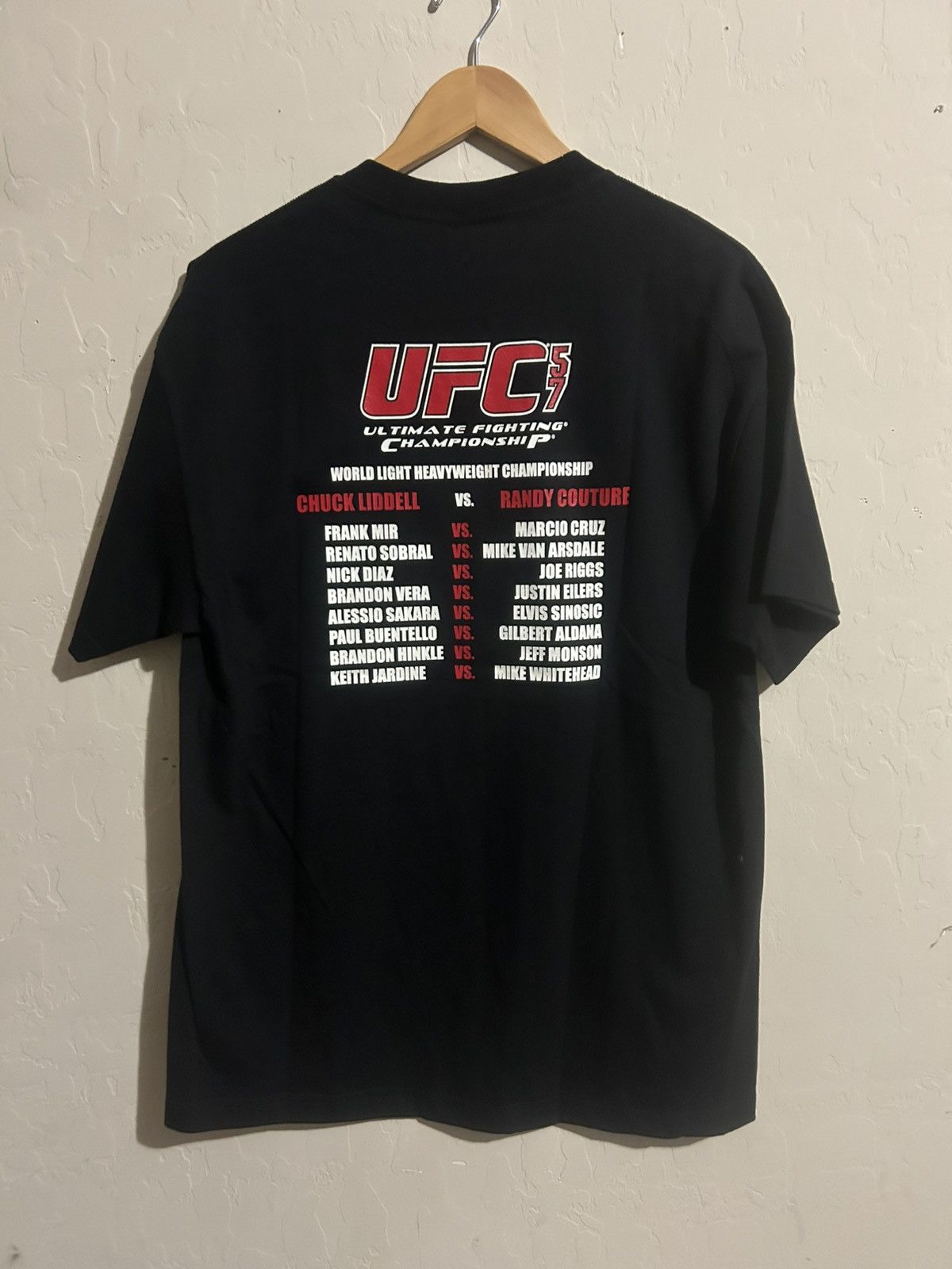 UFC Vintage Chuck Liddell UFC 57 Shirt Size Large Size US L / EU 52-54 / 3 - 3 Thumbnail