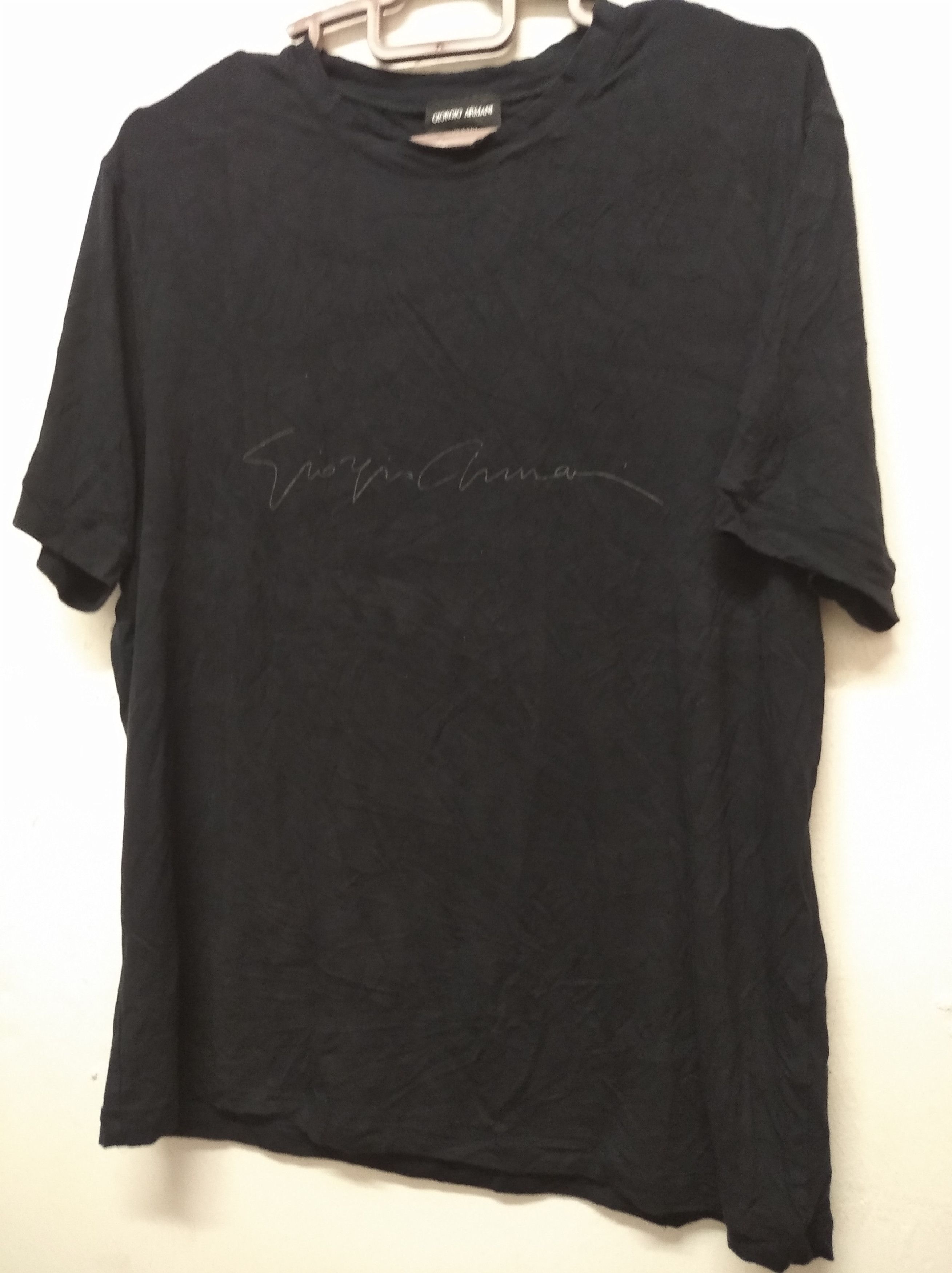 Giorgio Armani Vintage Giorgio Armani T-shirt Size US L / EU 52-54 / 3 - 1 Thumbnail