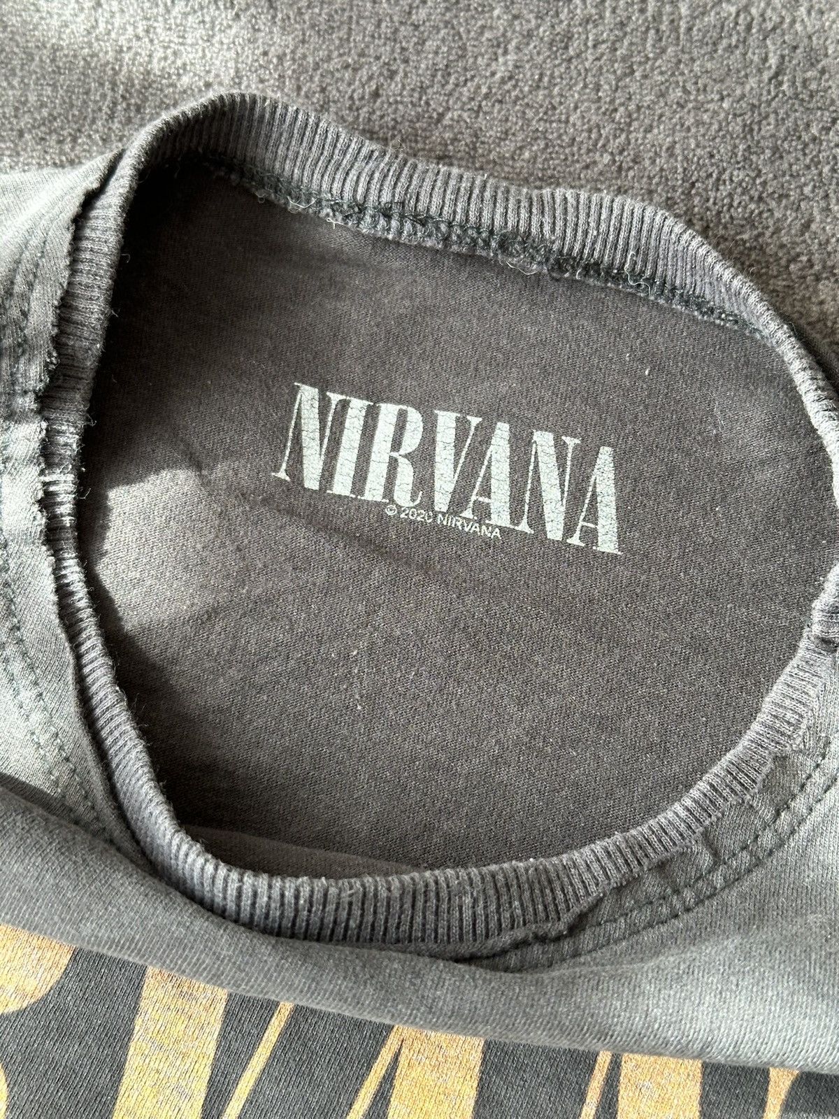 Band Tees × Nirvana × Vintage Vintage Nirvana Tee Curt Cobaine Size US S / EU 44-46 / 1 - 5 Thumbnail