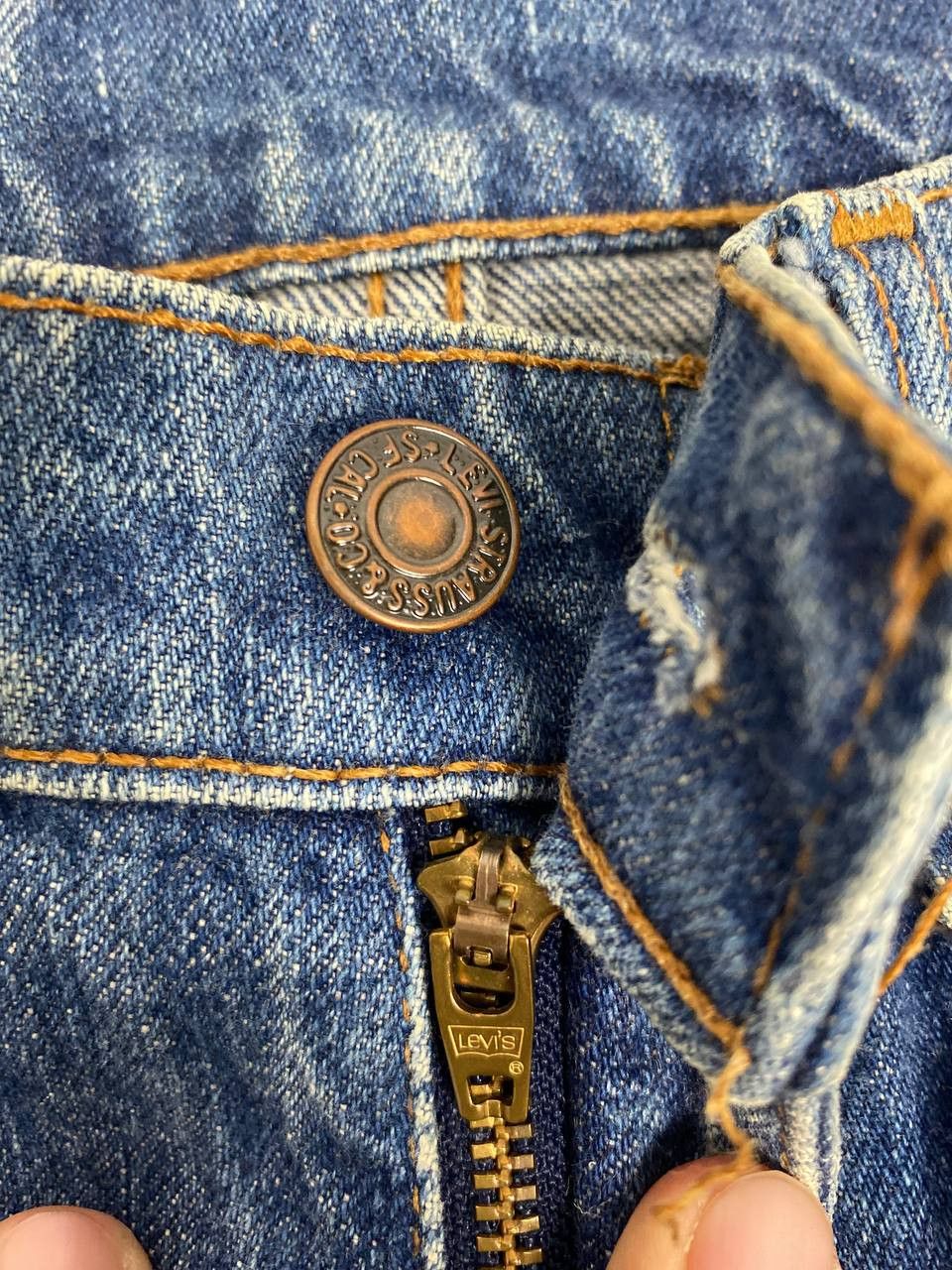Levi's vintage levis 503-0217 denim nice design Size US 30 / EU 46 - 10 Thumbnail