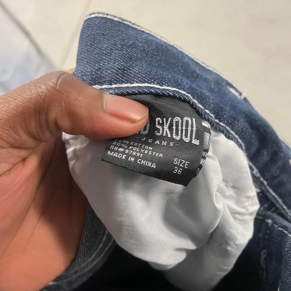 Vintage Baggy Y2K old skool Jeans 36x32 Size US 36 / EU 52 - 5 Thumbnail