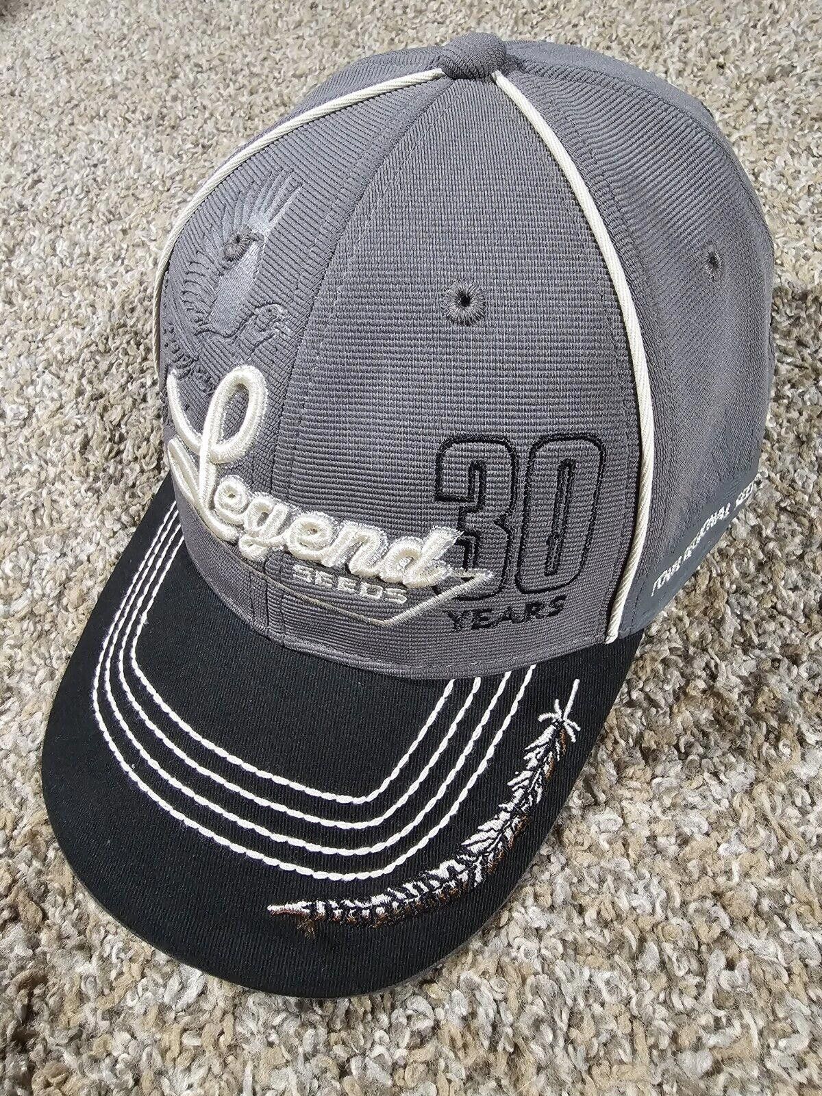 Designer LEGEND Seeds 30 years strapback hat 2020 Gray Black Pheasant Size ONE SIZE - 1 Thumbnail