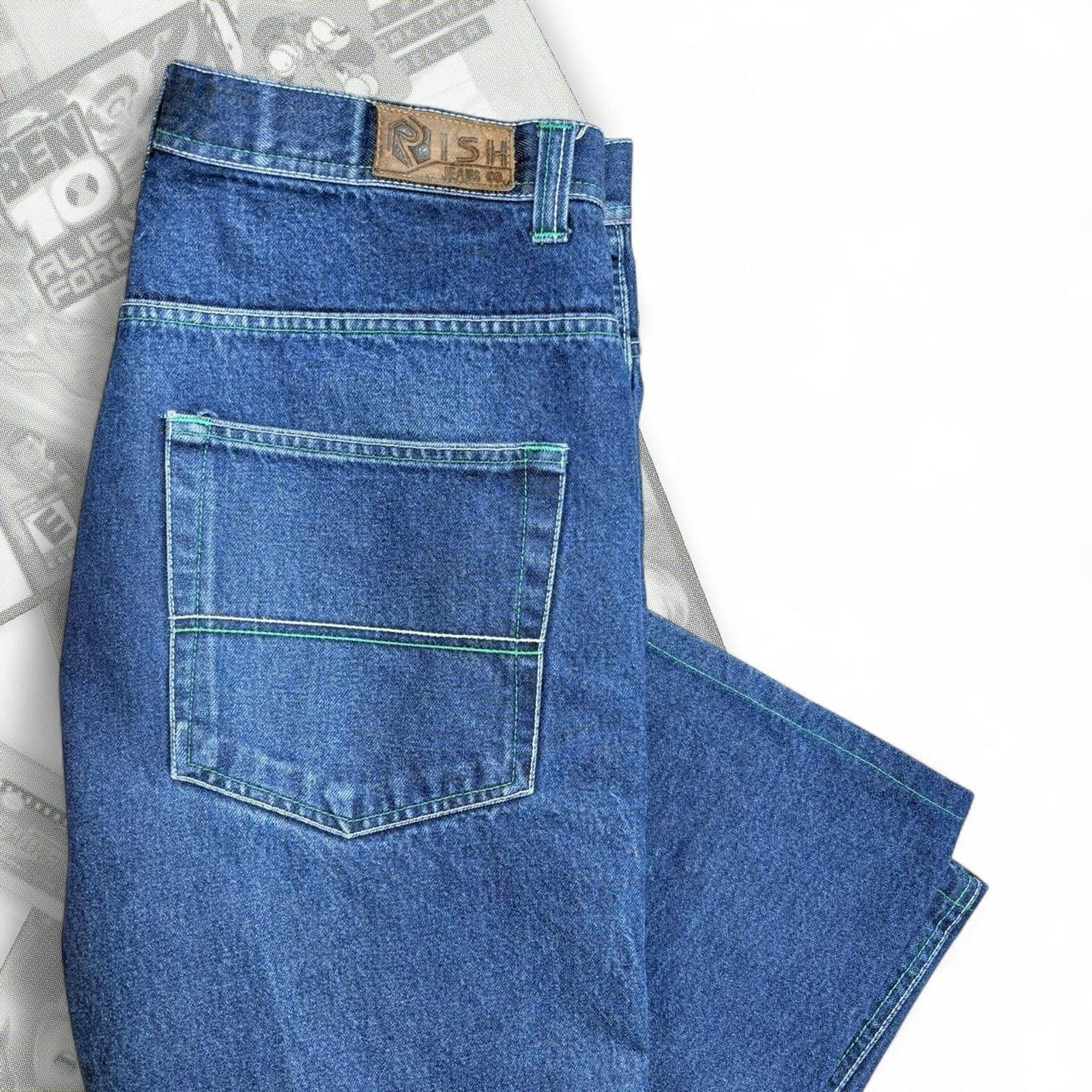 Nike Vintage y2k risk co jeans Size US 38 / EU 54 - 7 Thumbnail