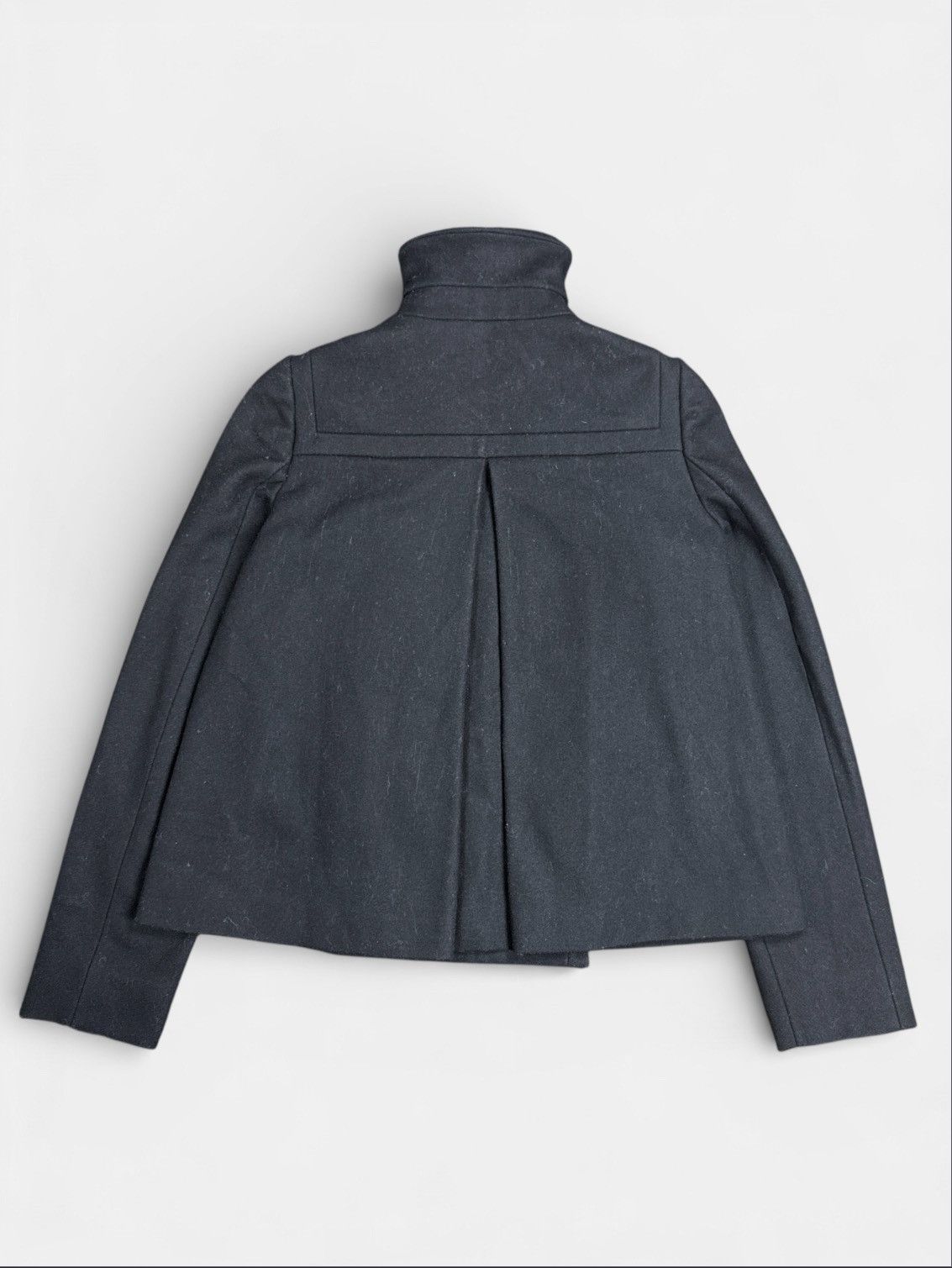 Miu Miu Miu Miu - 2010 Asymmetrical Stand Collar Jacket Size M / US 6-8 / IT 42-44 - 4 Thumbnail