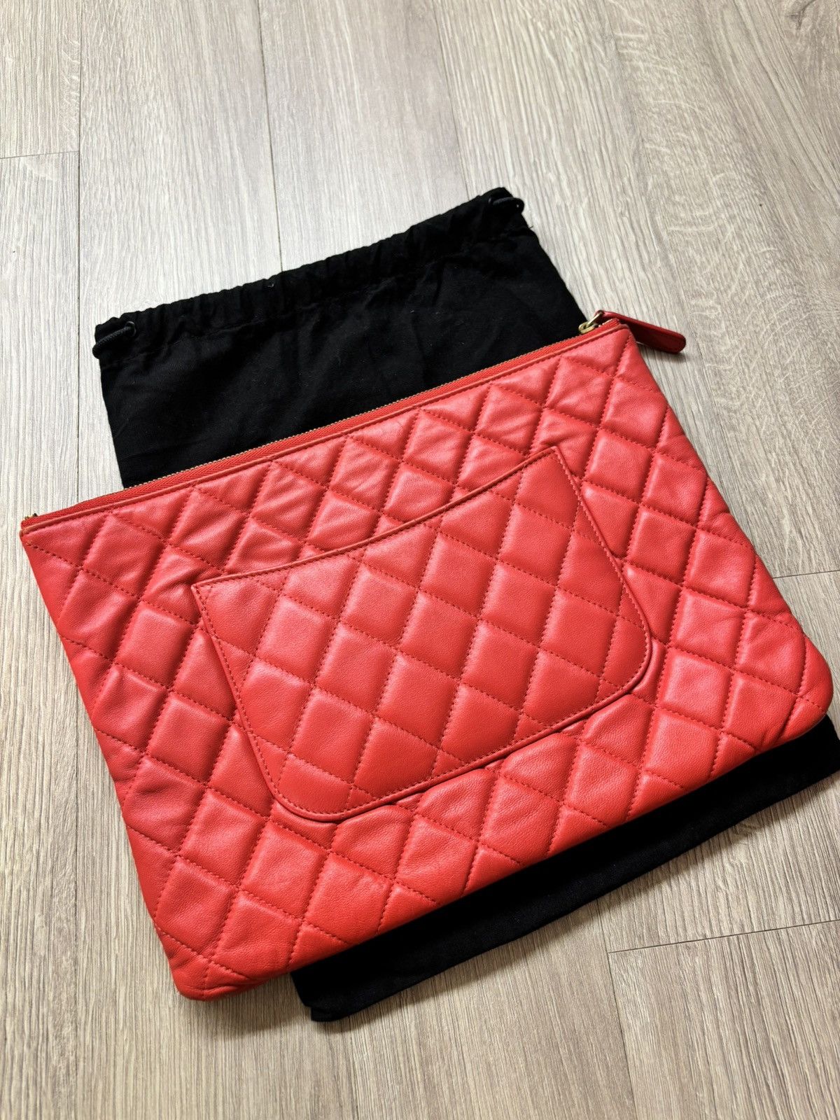 Chanel CHANEL LAMBSKIN MEDIUM CLUTCH Size ONE SIZE - 4 Thumbnail