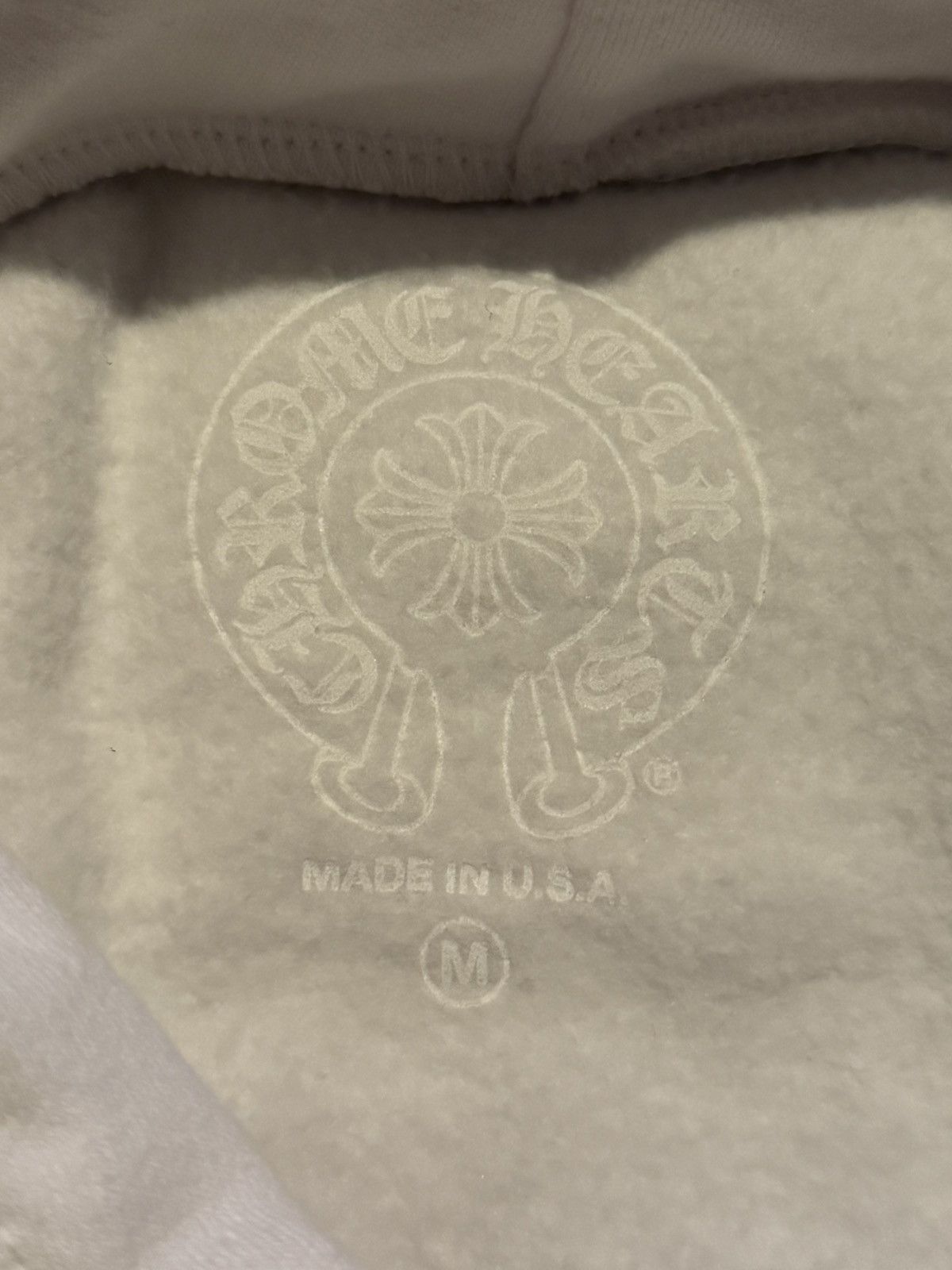 Chrome Hearts Chrome Hearts Hoodie White Size US M / EU 48-50 / 2 - 4 Thumbnail