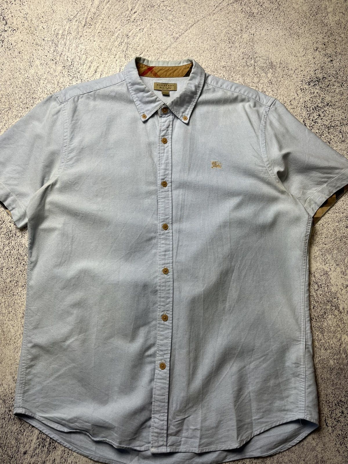 Burberry Vintage Burberry Shirt Luxury Size US L / EU 52-54 / 3 - 3 Thumbnail