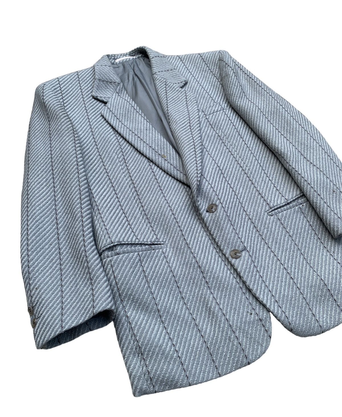 Vintage Vintage Lanvin Studio Wool Blazer Jacket Size US L / EU 52-54 / 3 - 2 Thumbnail