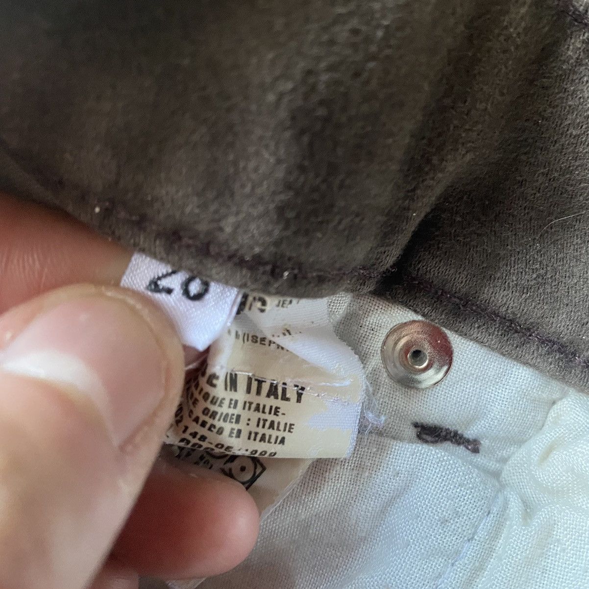 Helmut Lang Archive 1999 Moleskin Pants Size US 28 / EU 44 - 6 Thumbnail