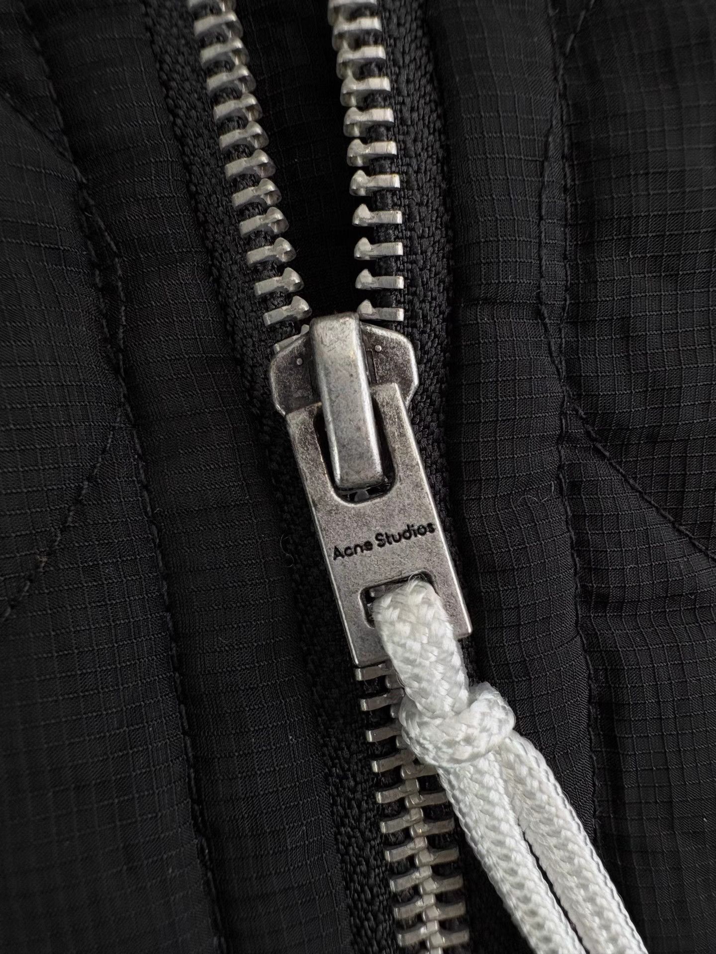 Acne Studios ACNE STUDIOS New Logo Back Print Black Padded Coat Size US S / EU 44-46 / 1 - 3 Thumbnail