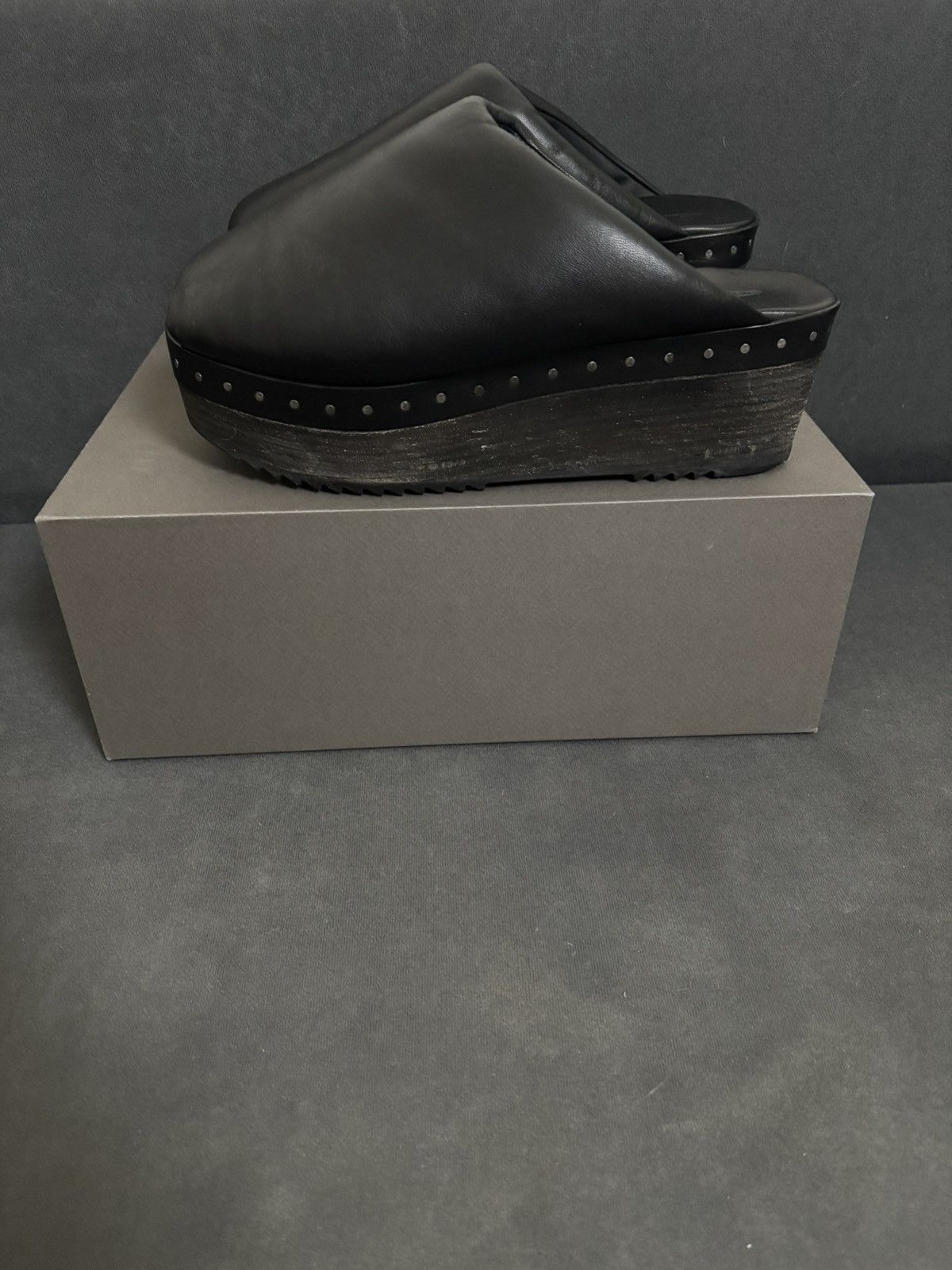 Rick Owens Rick Owens Leather Sandals Size US 9 / EU 42 - 1 Thumbnail