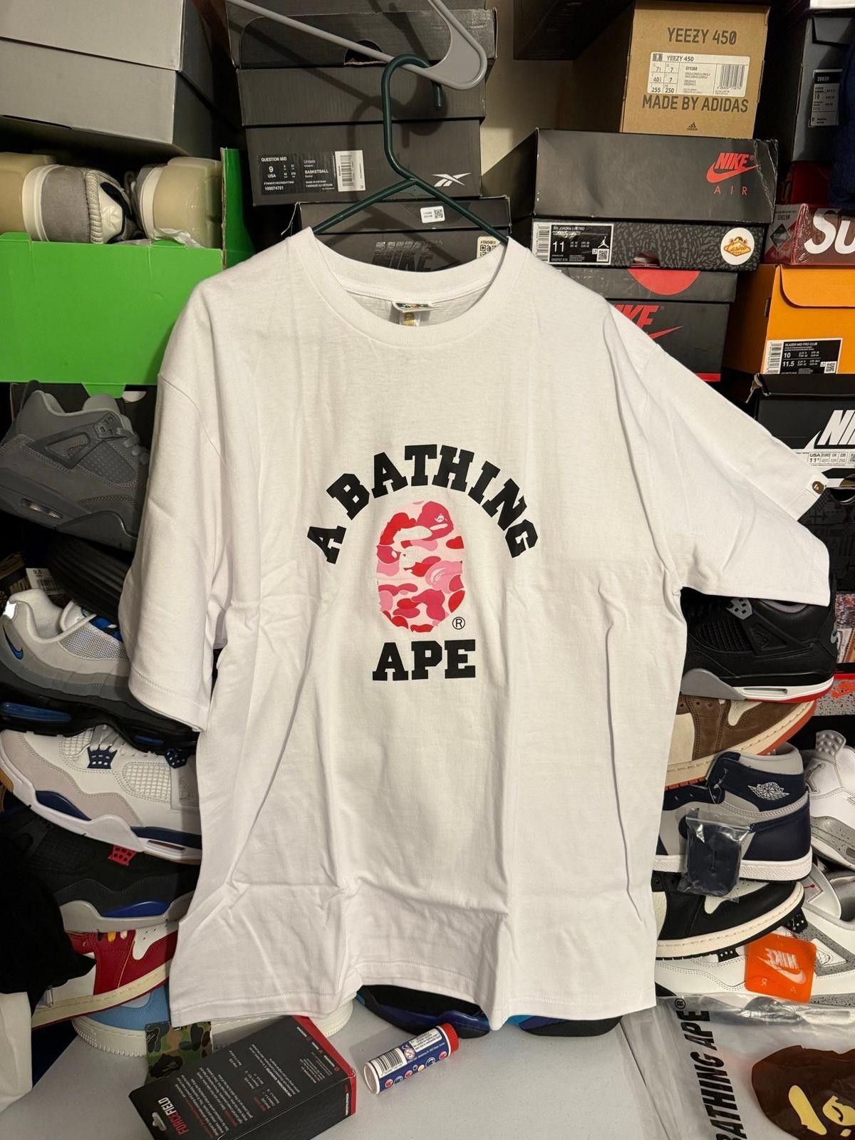 Other Bape tee white/pink Sz 2Xl Size ONE SIZE - 1 Preview