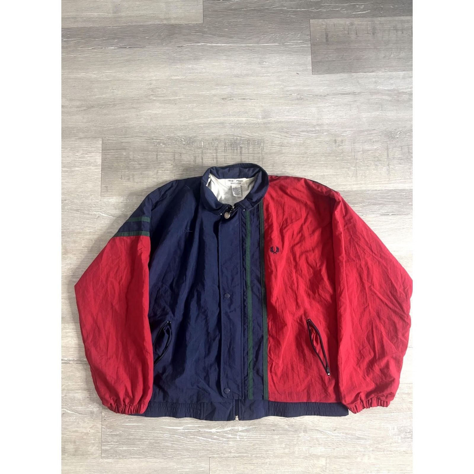 Fred Perry Fred Perry Jacket Mens L Colorblock Windbreaker Full Zip Sportswear Size US L / EU 52-54 / 3 - 2 Thumbnail